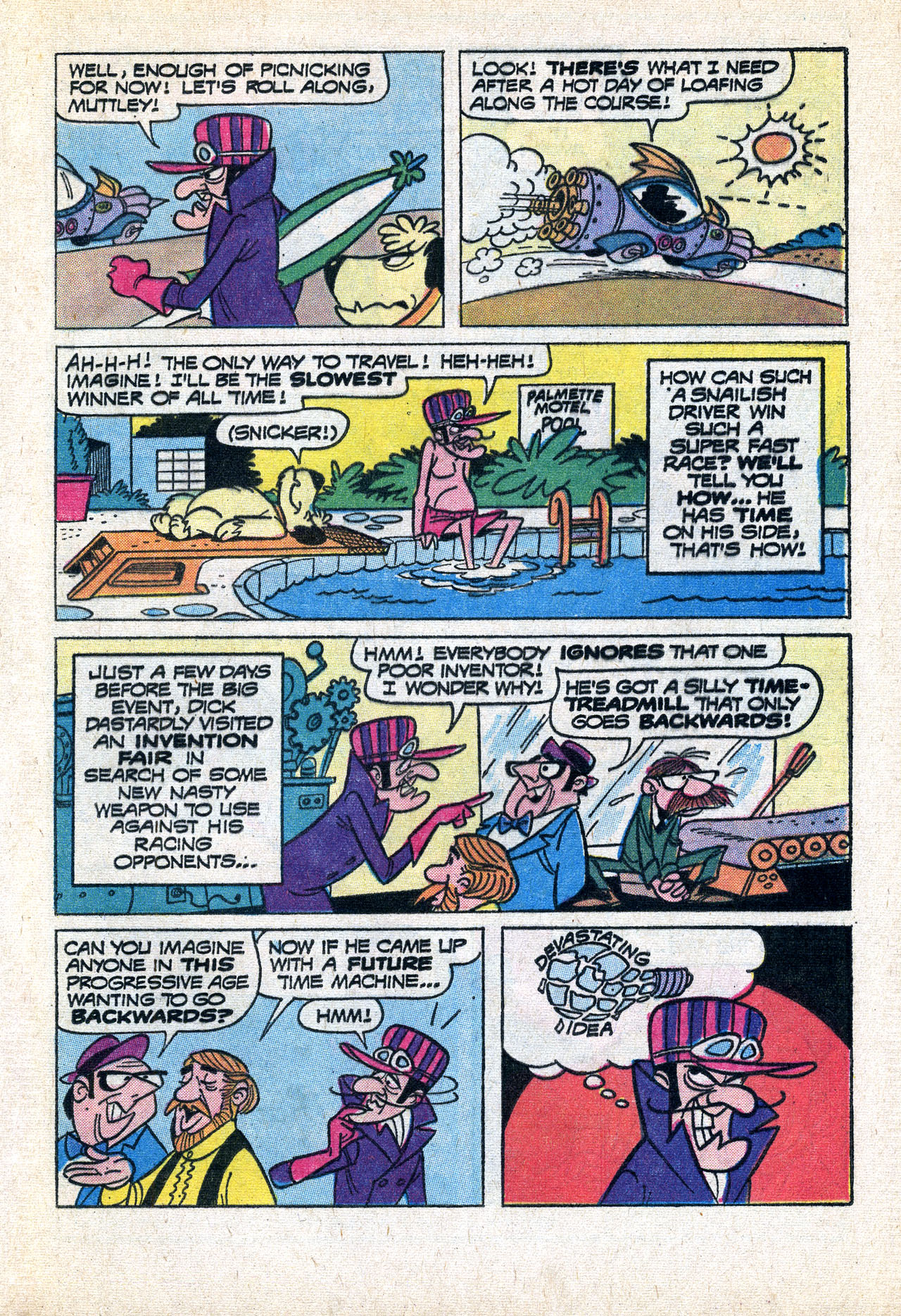 Read online Hanna-Barbera Wacky Races comic -  Issue #7 - 16