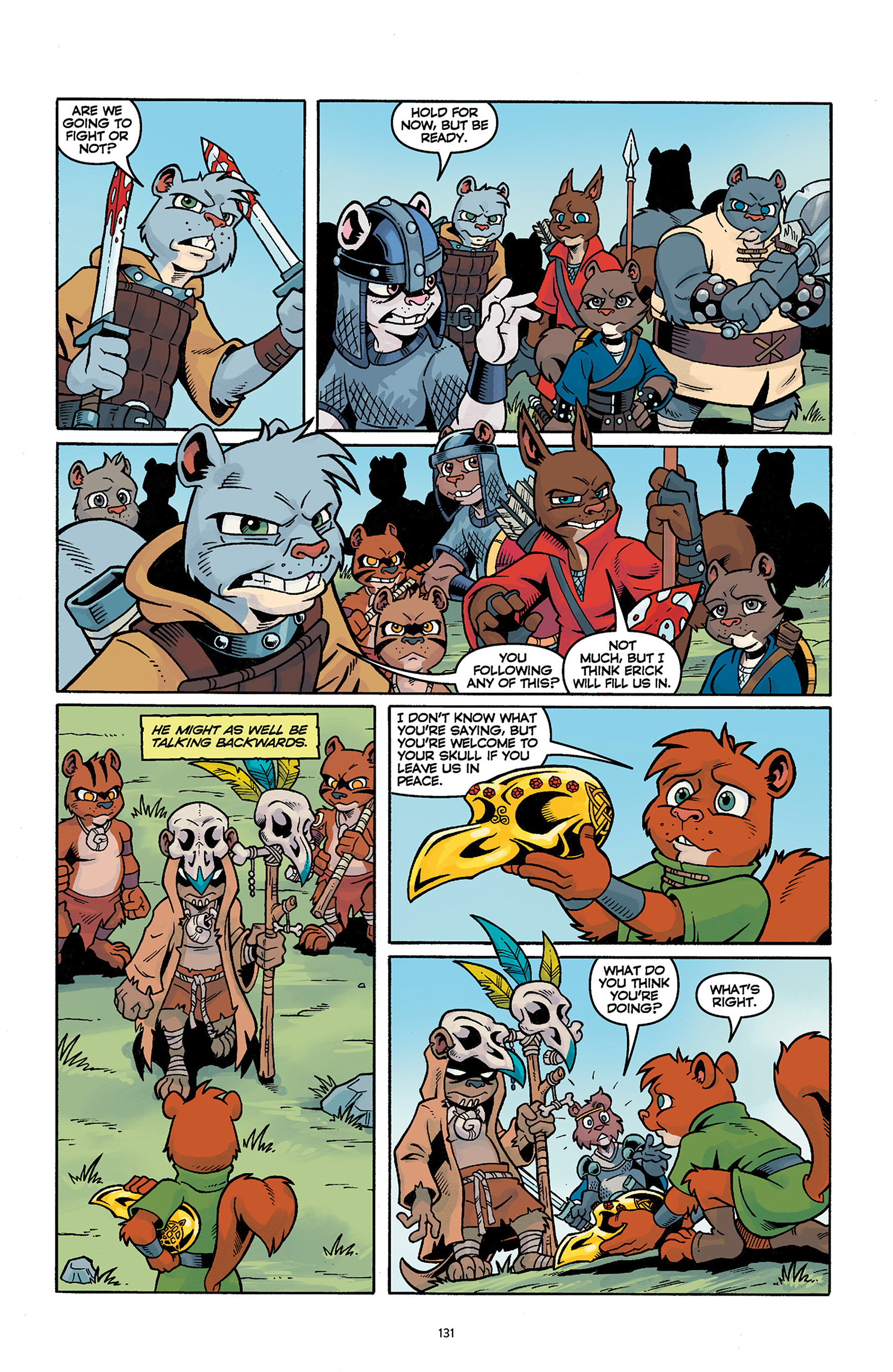 Read online Sons of Ashgard: Ill Met in Elmgard comic -  Issue # TPB (Part 2) - 29