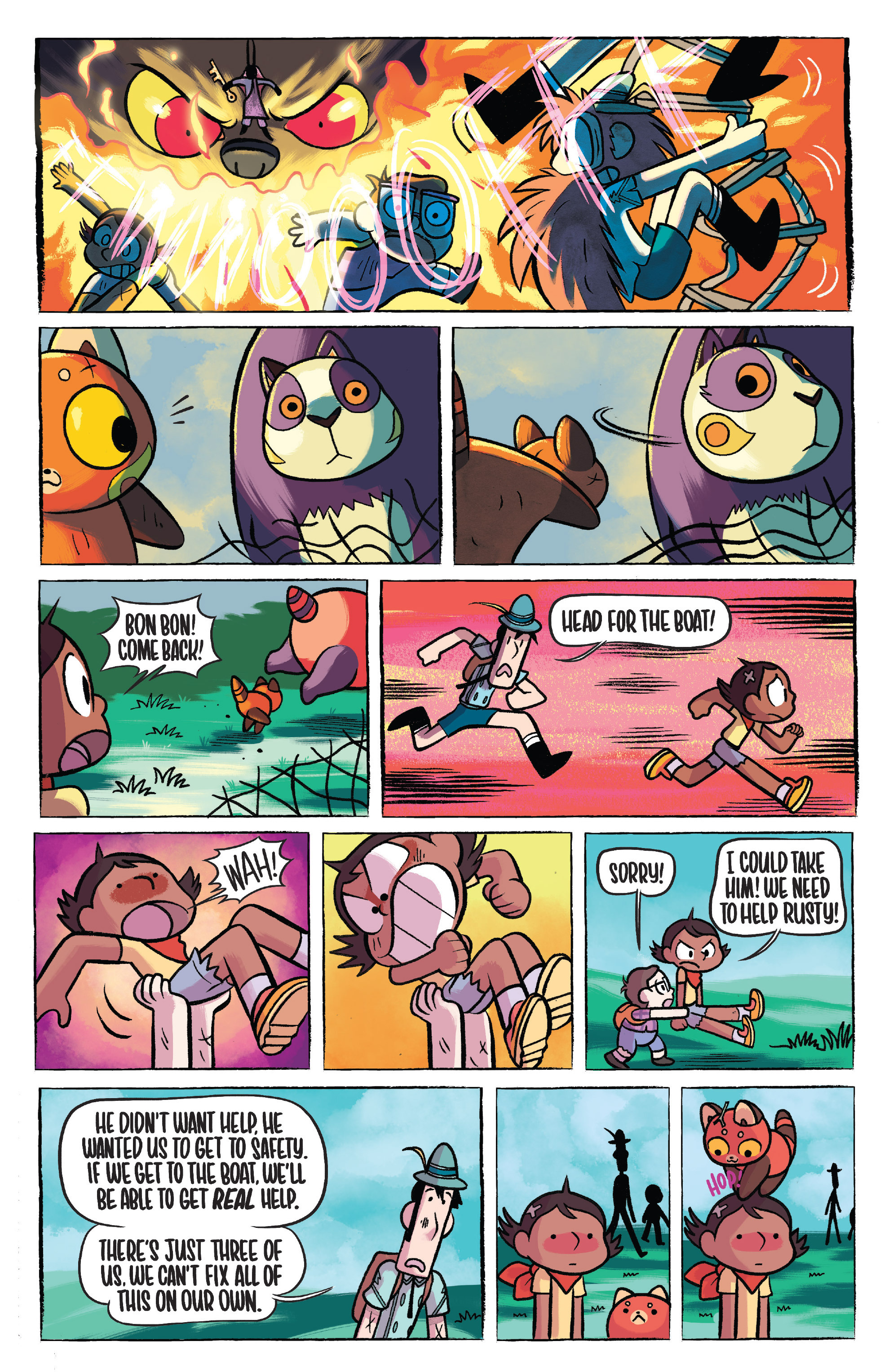 Read online Capture Creatures comic -  Issue #4 - 10