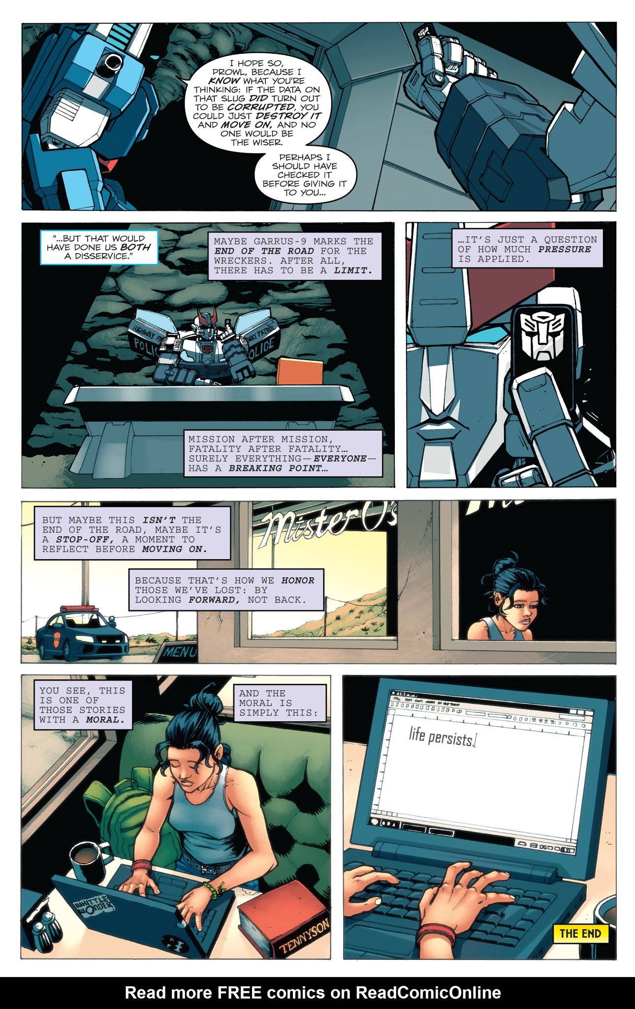 Read online Transformers: The Wreckers Saga comic -  Issue # TPB (Part 2) - 25