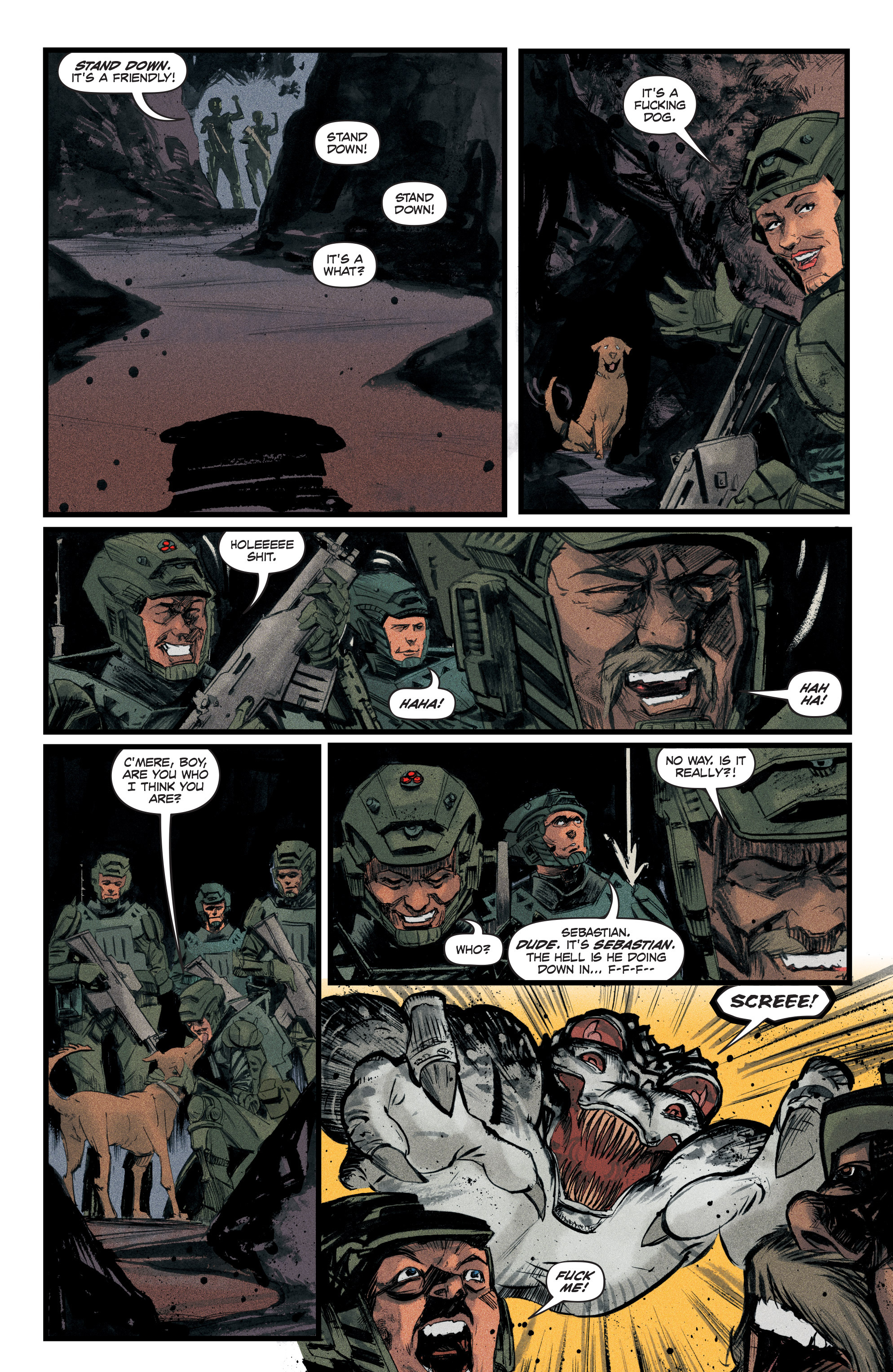 Read online Redline comic -  Issue #3 - 4