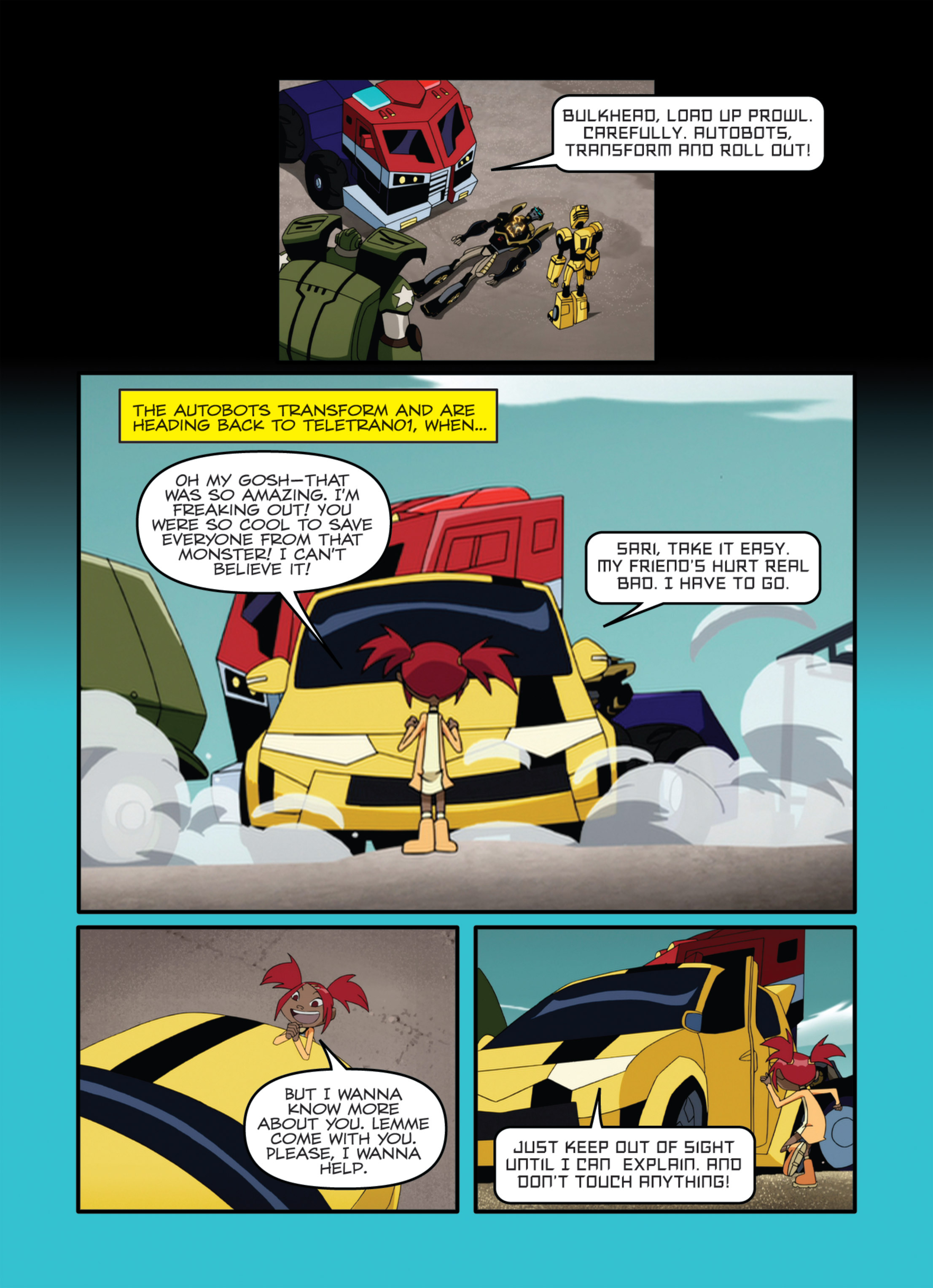 Read online Transformers Animated comic -  Issue #1 - 73