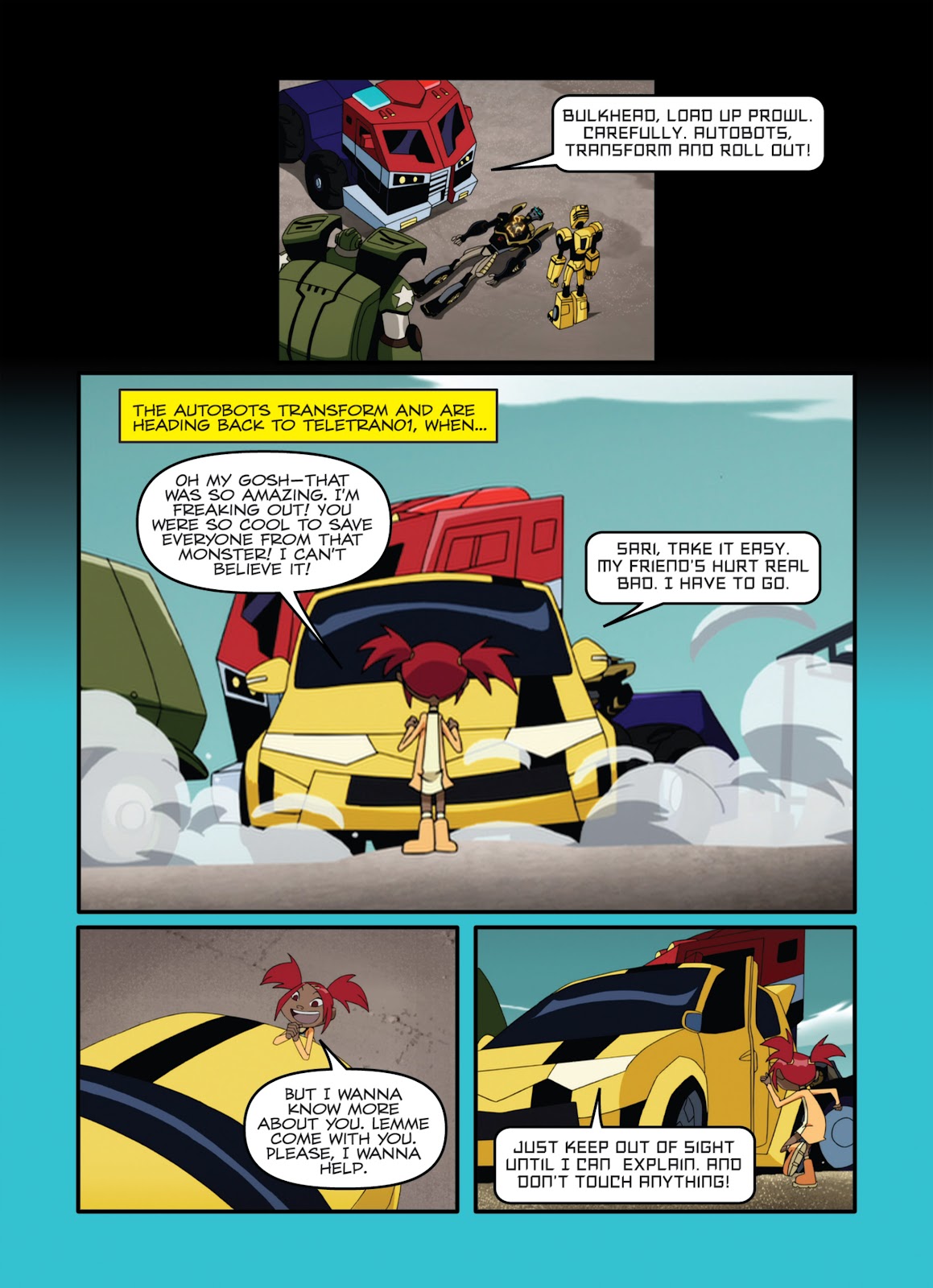 Transformers Animated issue 1 - Page 73