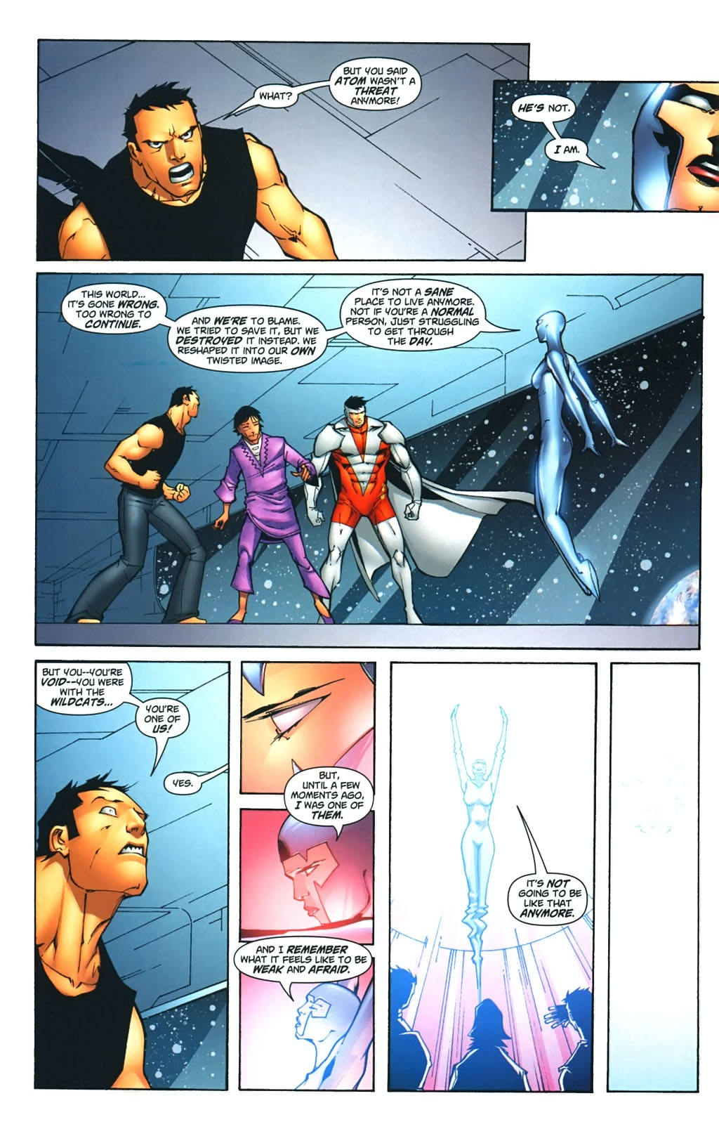 Read online Captain Atom: Armageddon comic -  Issue #9 - 19