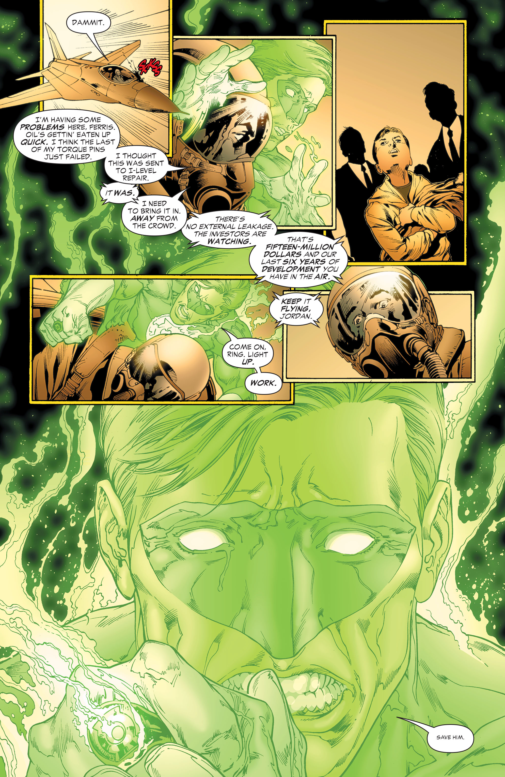Read online Green Lantern by Geoff Johns comic -  Issue # TPB 3 (Part 1) - 91