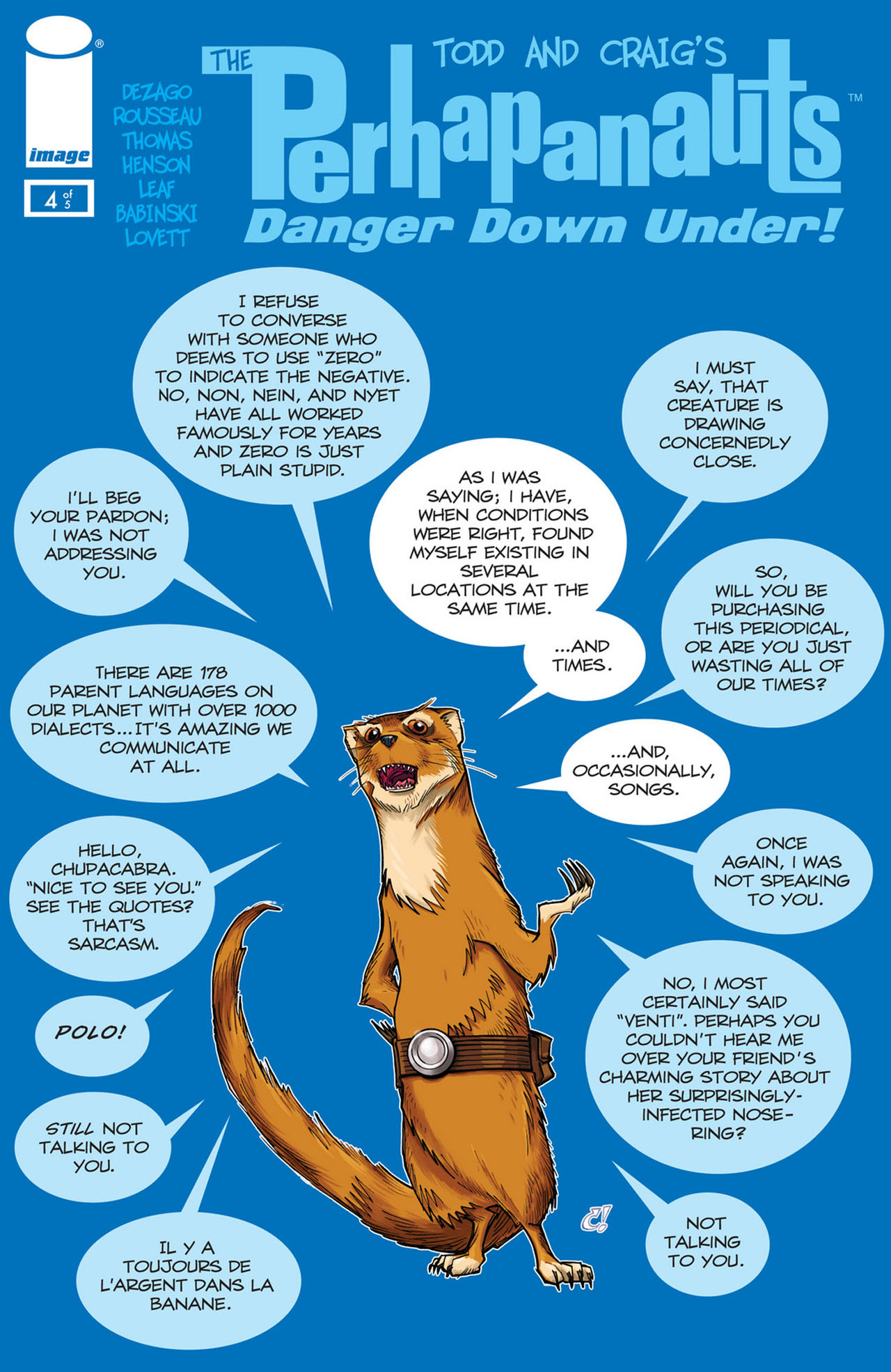 Read online The Perhapanauts: Danger Down Under! comic -  Issue #4 - 1