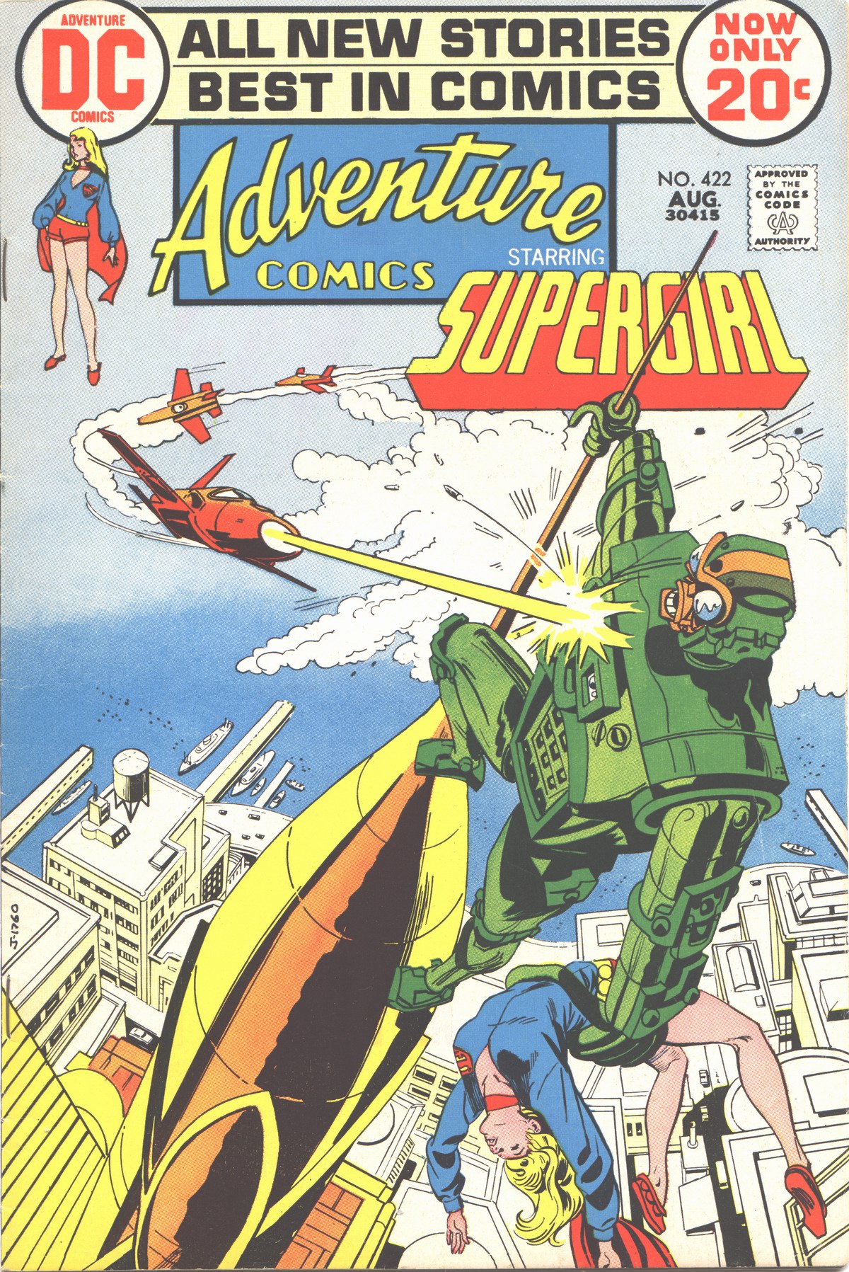 Read online Adventure Comics (1938) comic -  Issue #422 - 1