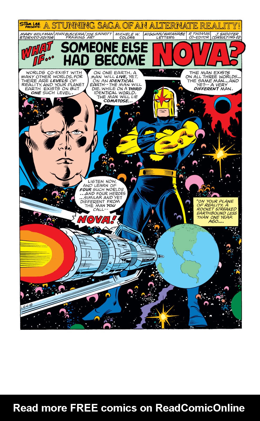 Read online What If? (1977) comic -  Issue #15 - Nova had been four other people - 2