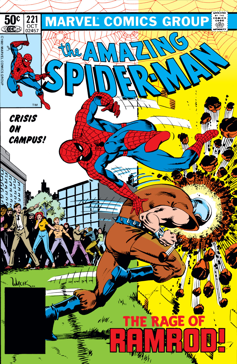 Read online The Amazing Spider-Man (1963) comic -  Issue #221 - 1