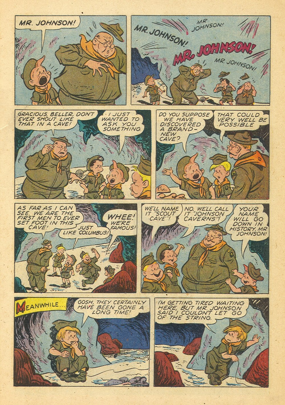 Read online Four Color Comics comic -  Issue #550 - 9