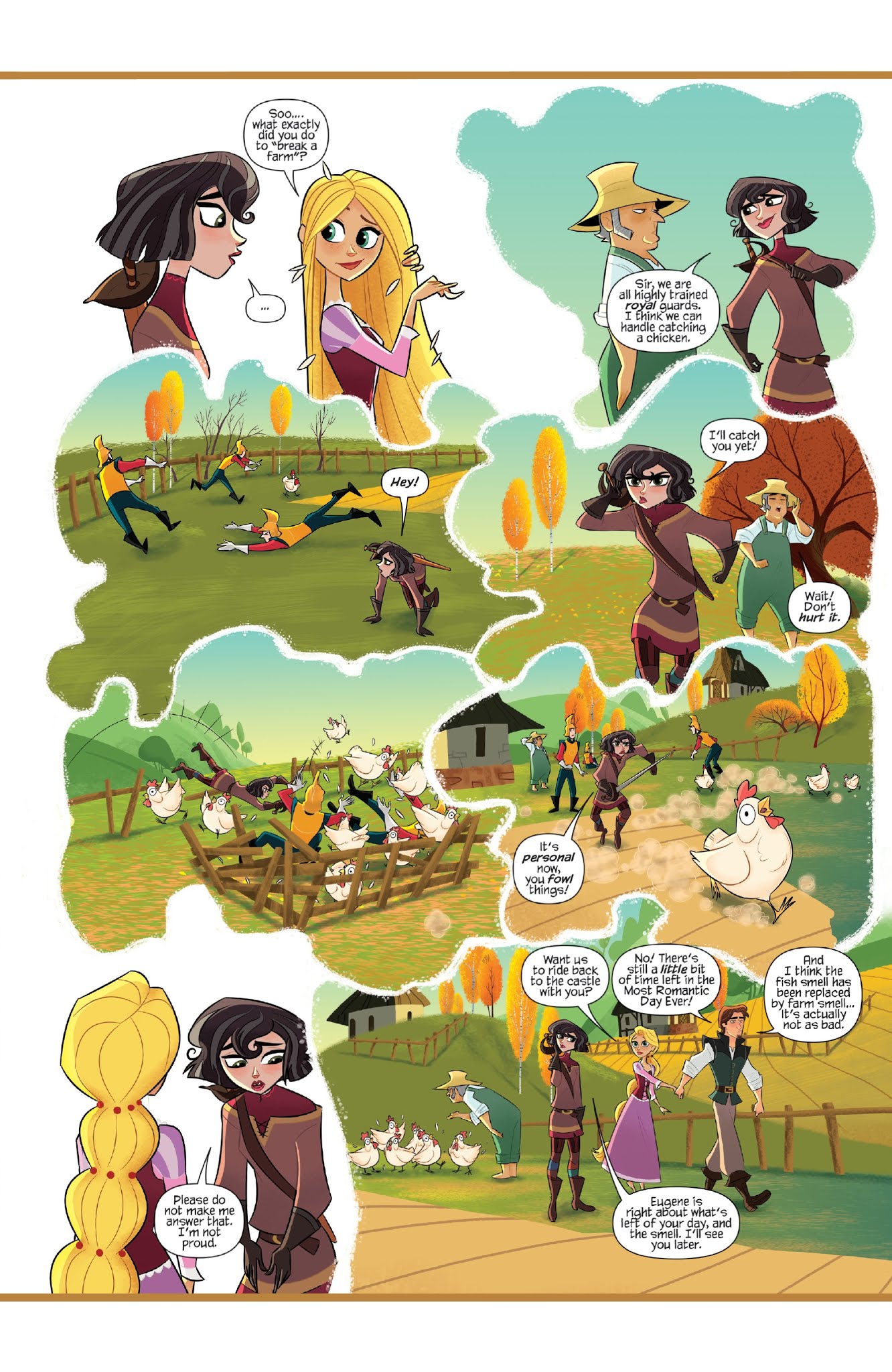 Read online Tangled: The Series: Hair-Raising Adventures comic -  Issue #3 - 17
