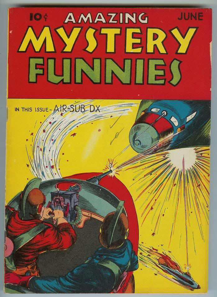 Read online Amazing Mystery Funnies comic -  Issue #10 - 1