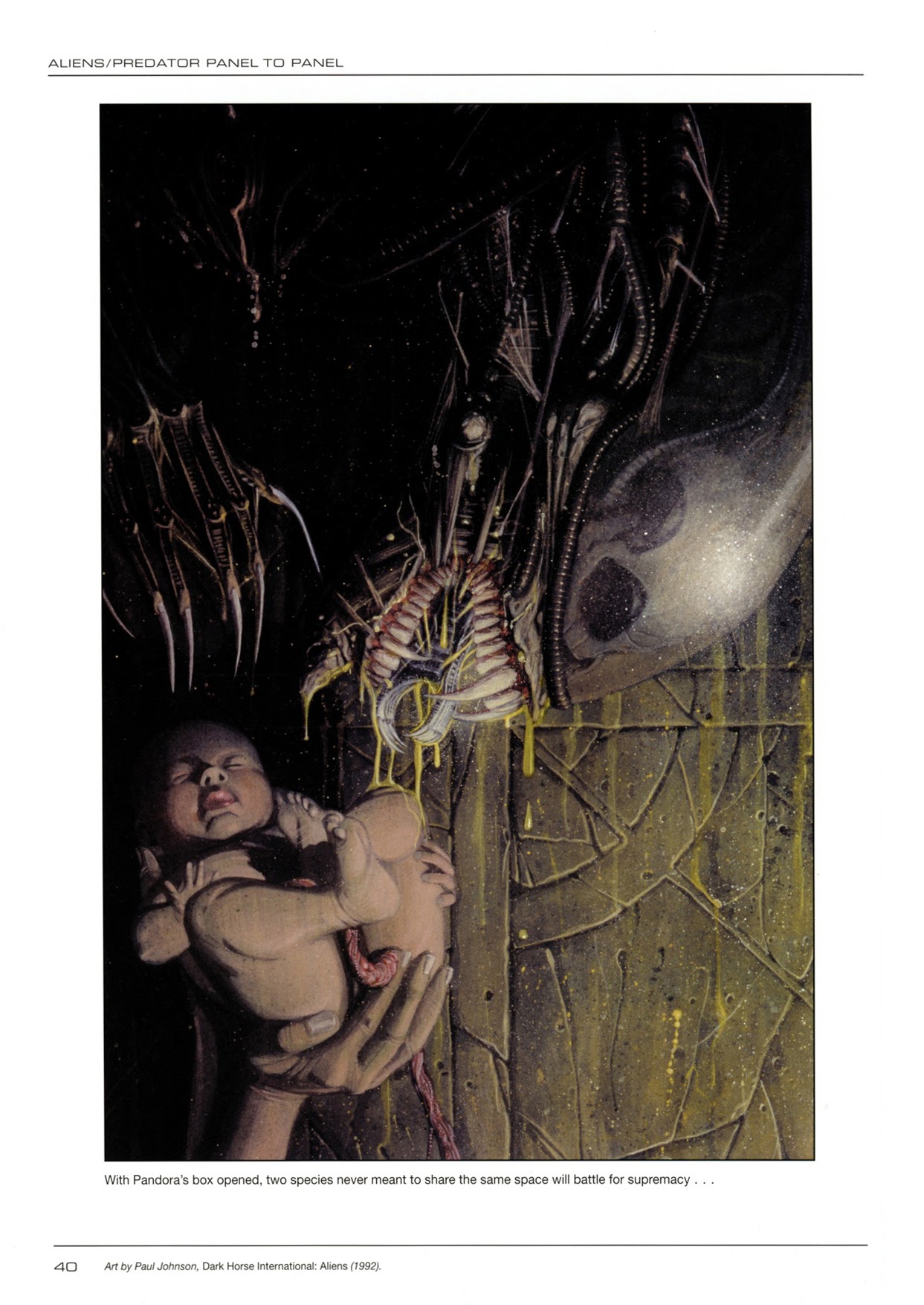 Read online Aliens/Predator: Panel to Panel comic -  Issue # TPB (Part 1) - 39
