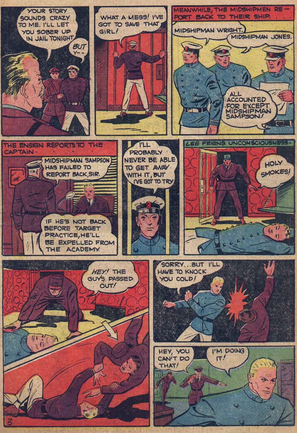Read online Pep Comics comic -  Issue #6 - 45