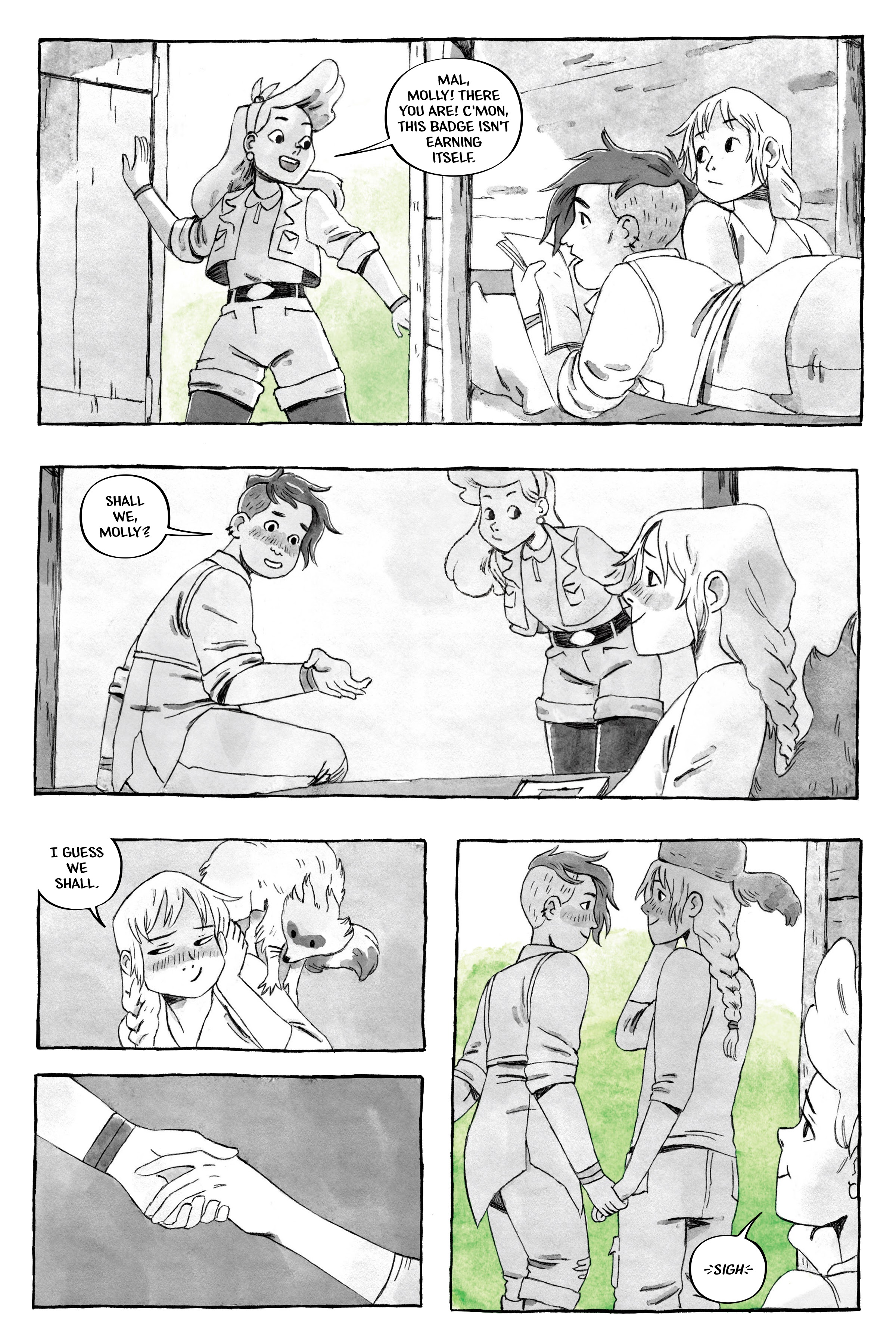 Read online Lumberjanes: The Infernal Compass comic -  Issue # TPB - 9