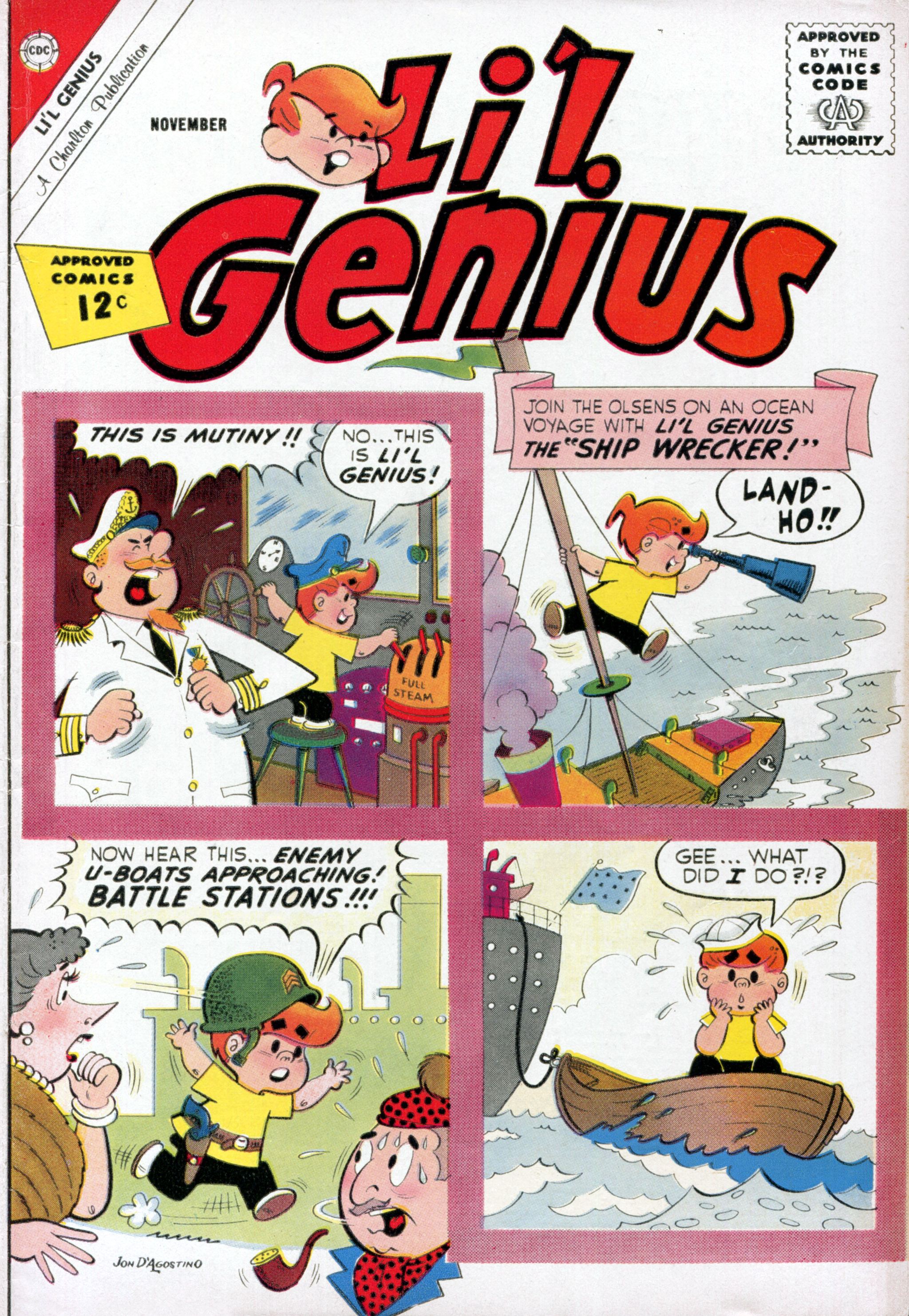 Read online Li'l Genius comic -  Issue #41 - 1