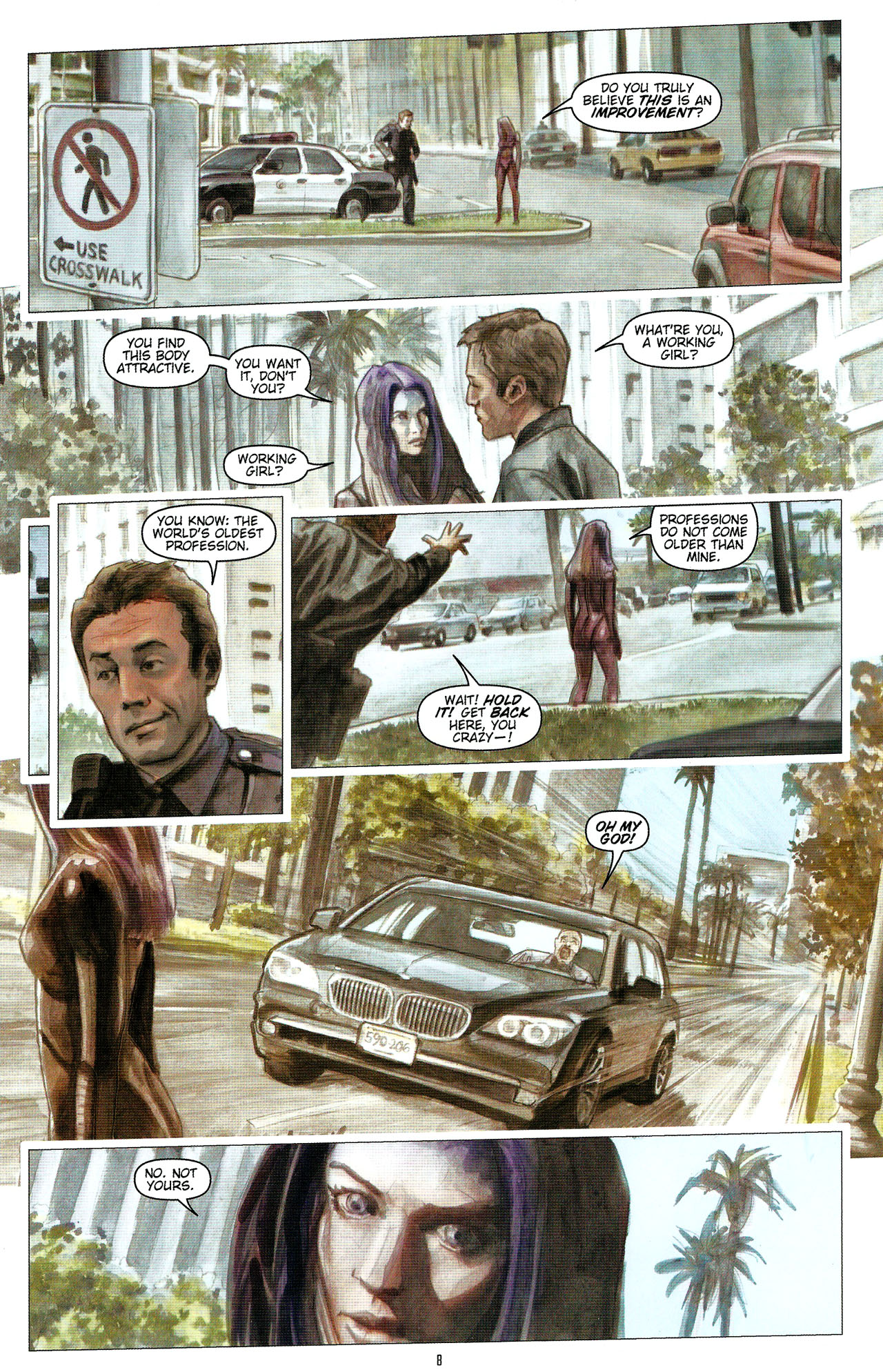 Read online Fallen Angel Reborn comic -  Issue #1 - 9