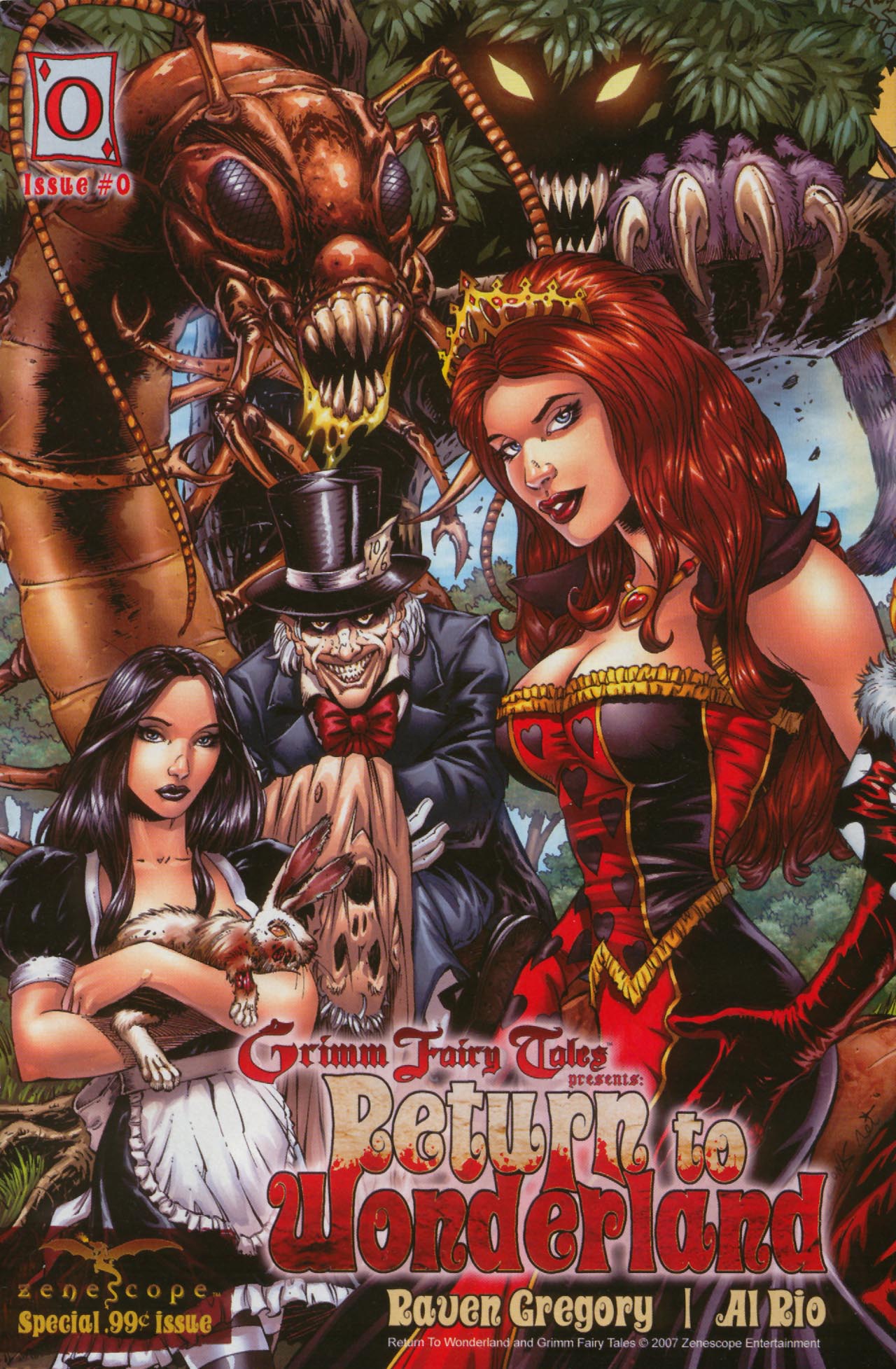 Read online Grimm Fairy Tales: Return to Wonderland comic -  Issue #0 - 1