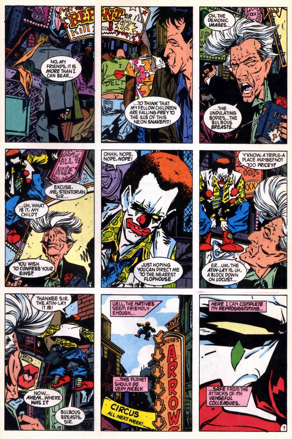 Read online Heckler comic -  Issue #3 - 11