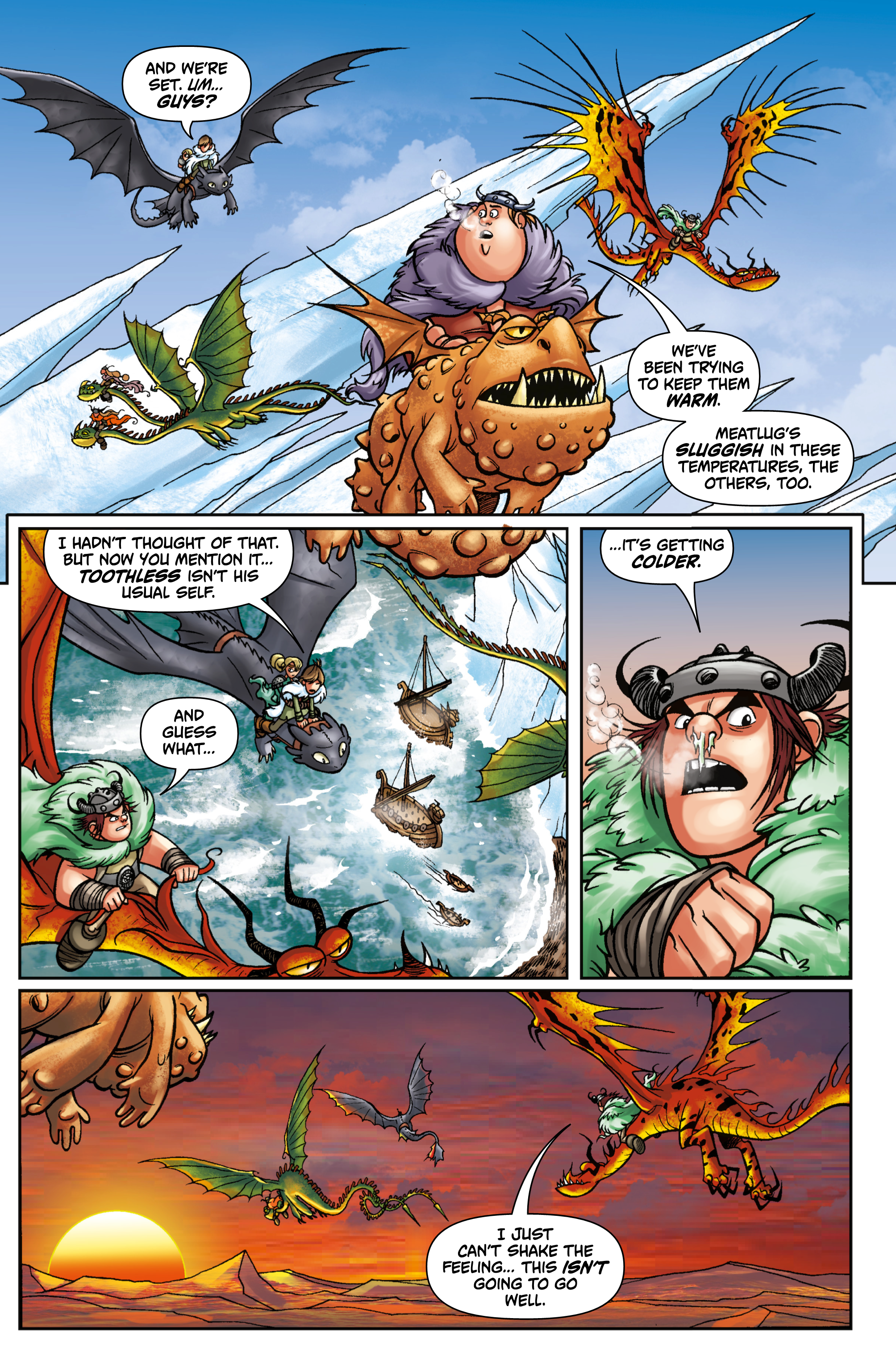 Read online DreamWorks Dragons: Riders of Berk comic -  Issue # _TPB - 28