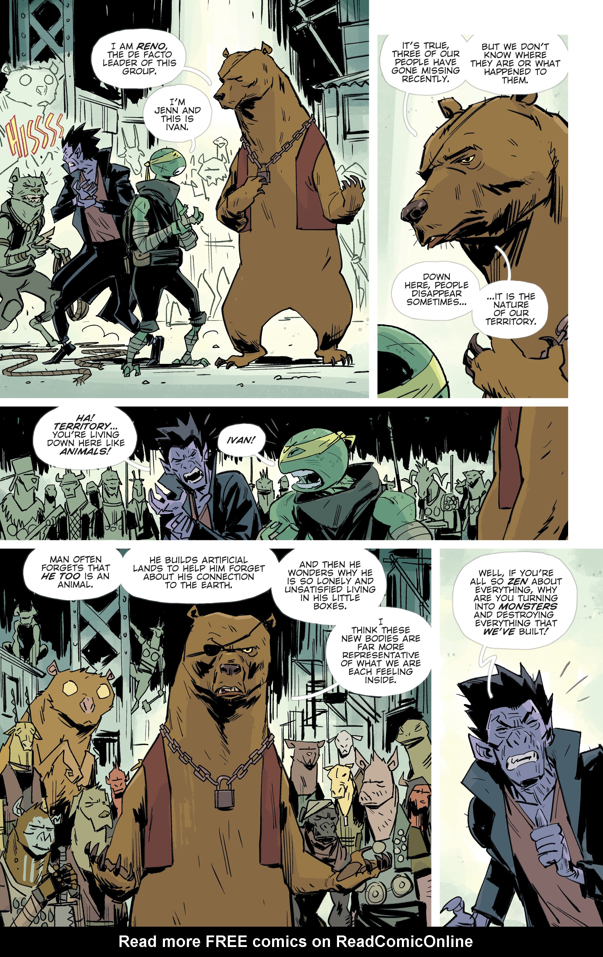 Read online Teenage Mutant Ninja Turtles: Jennika II comic -  Issue #3 - 4