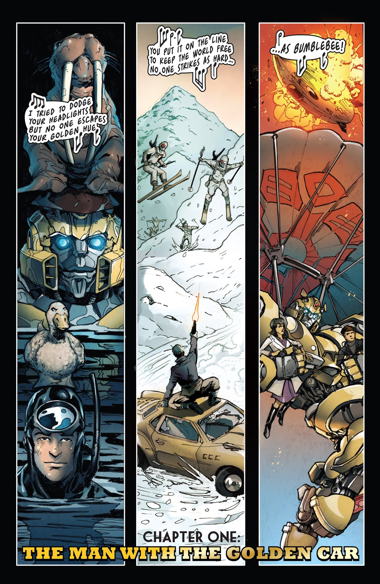 Read online Transformers: Bumblebee Movie Prequel comic -  Issue #1 - 13