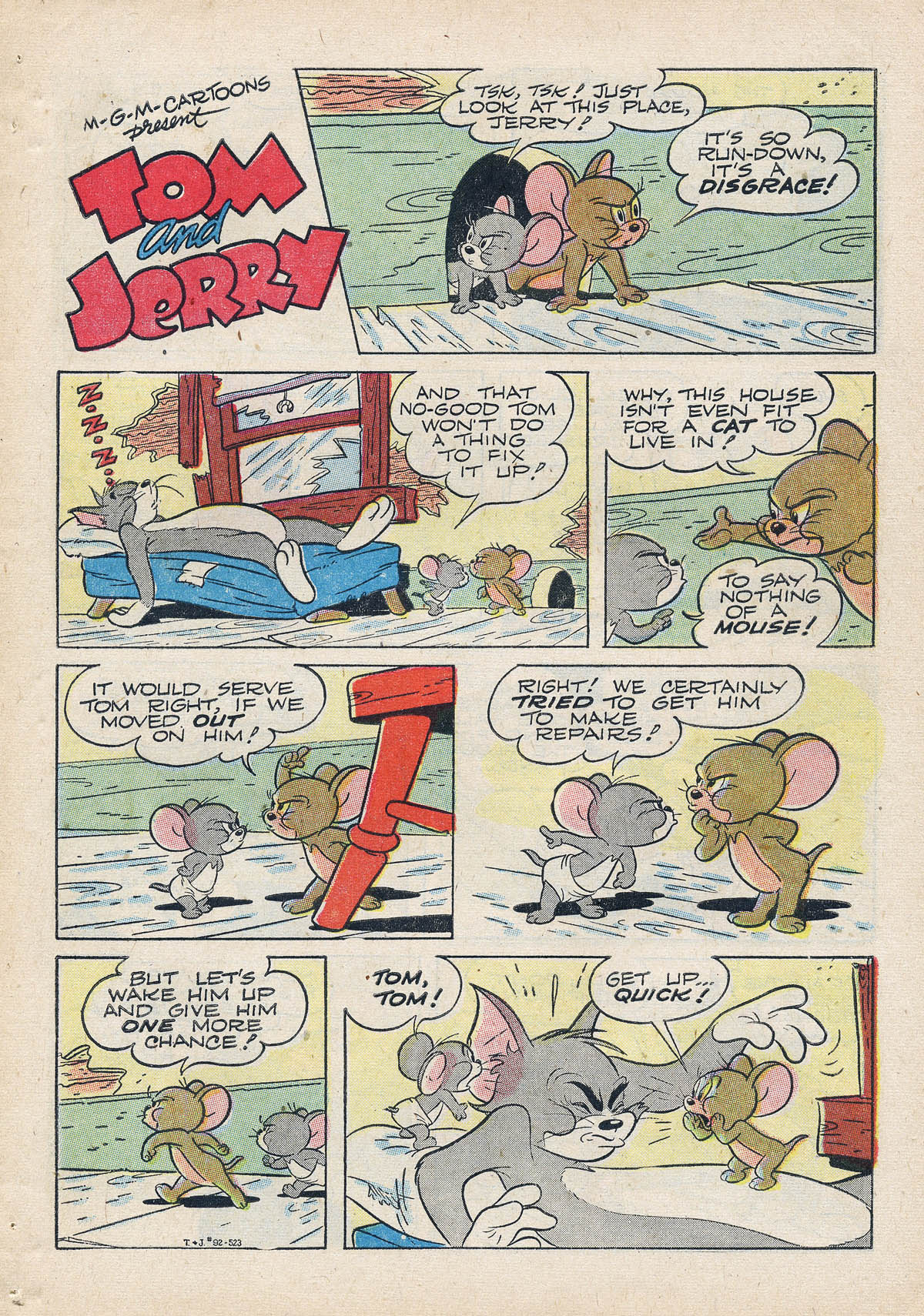 Read online Tom & Jerry Comics comic -  Issue #92 - 3