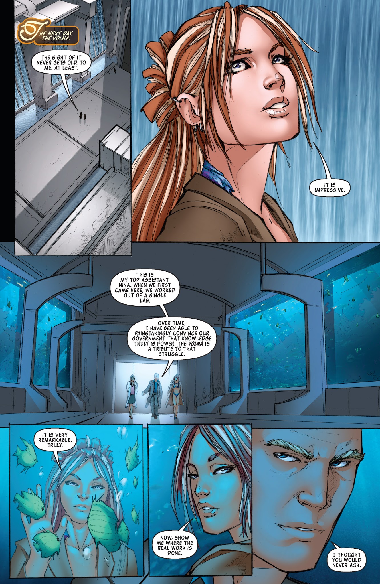 Read online Michael Turner's Fathom: Kiani (2014) comic -  Issue #2 - 10