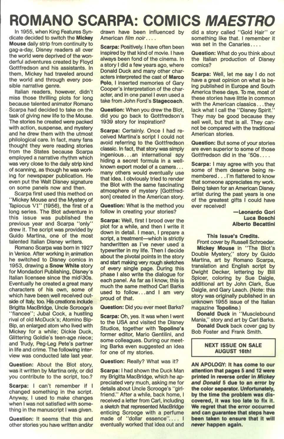 Read online Walt Disney's Mickey and Donald comic -  Issue #6 - 2