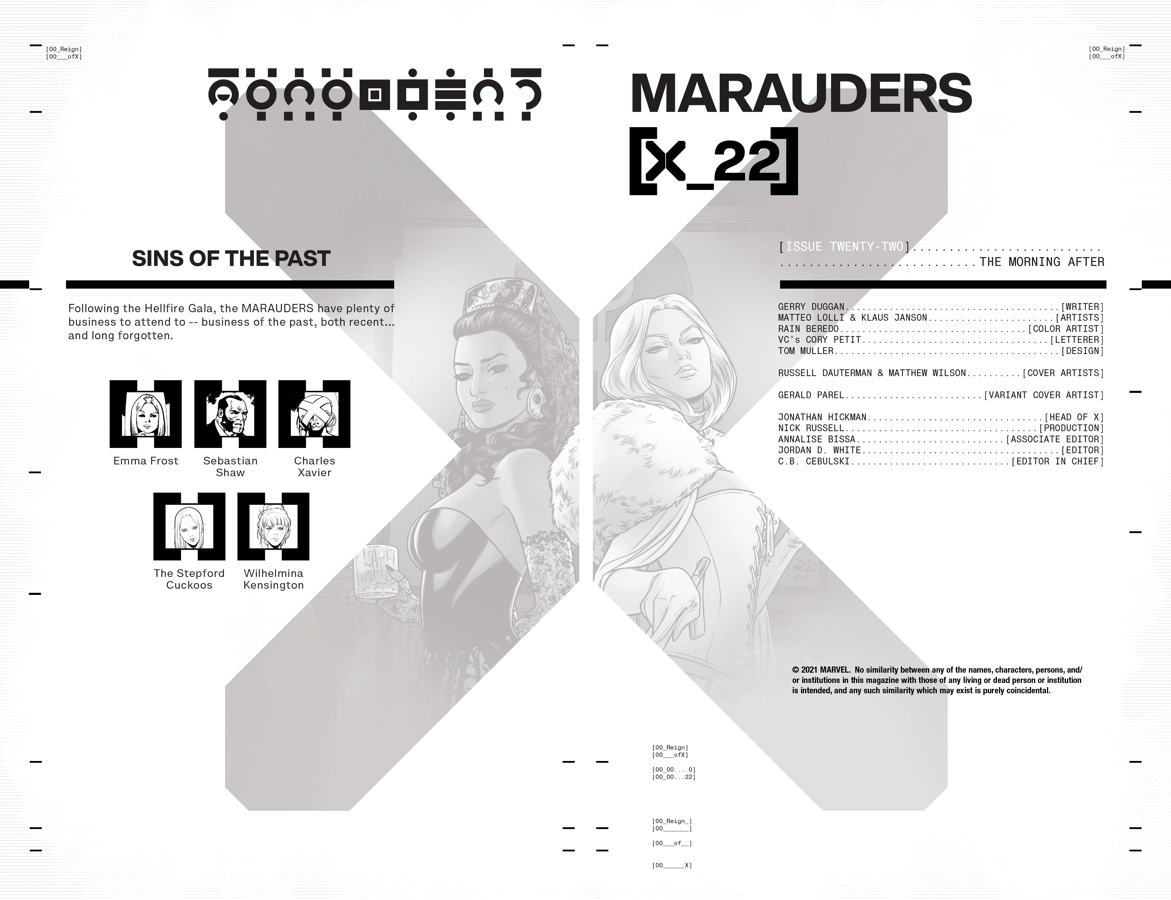 Read online Marauders comic -  Issue #22 - 3