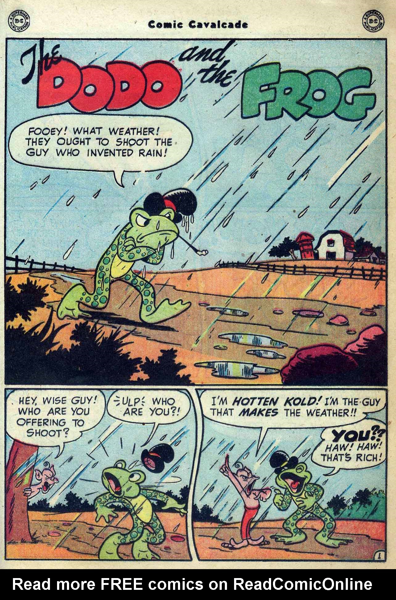 Read online Comic Cavalcade comic -  Issue #33 - 65
