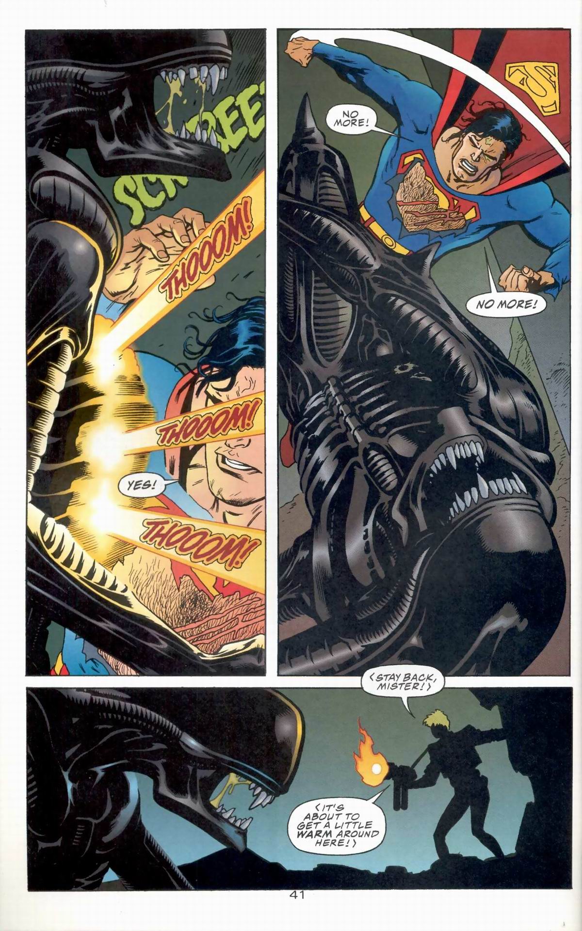 Read online Superman vs. Aliens comic -  Issue #1 - 45