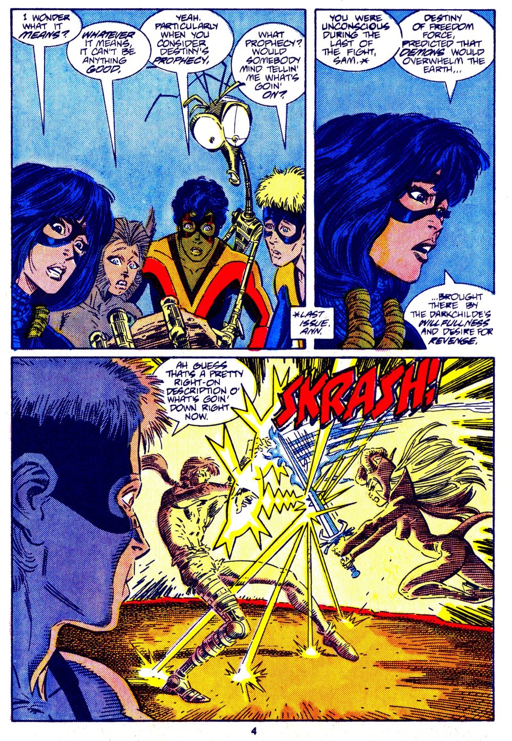Read online The New Mutants comic -  Issue #66 - 5