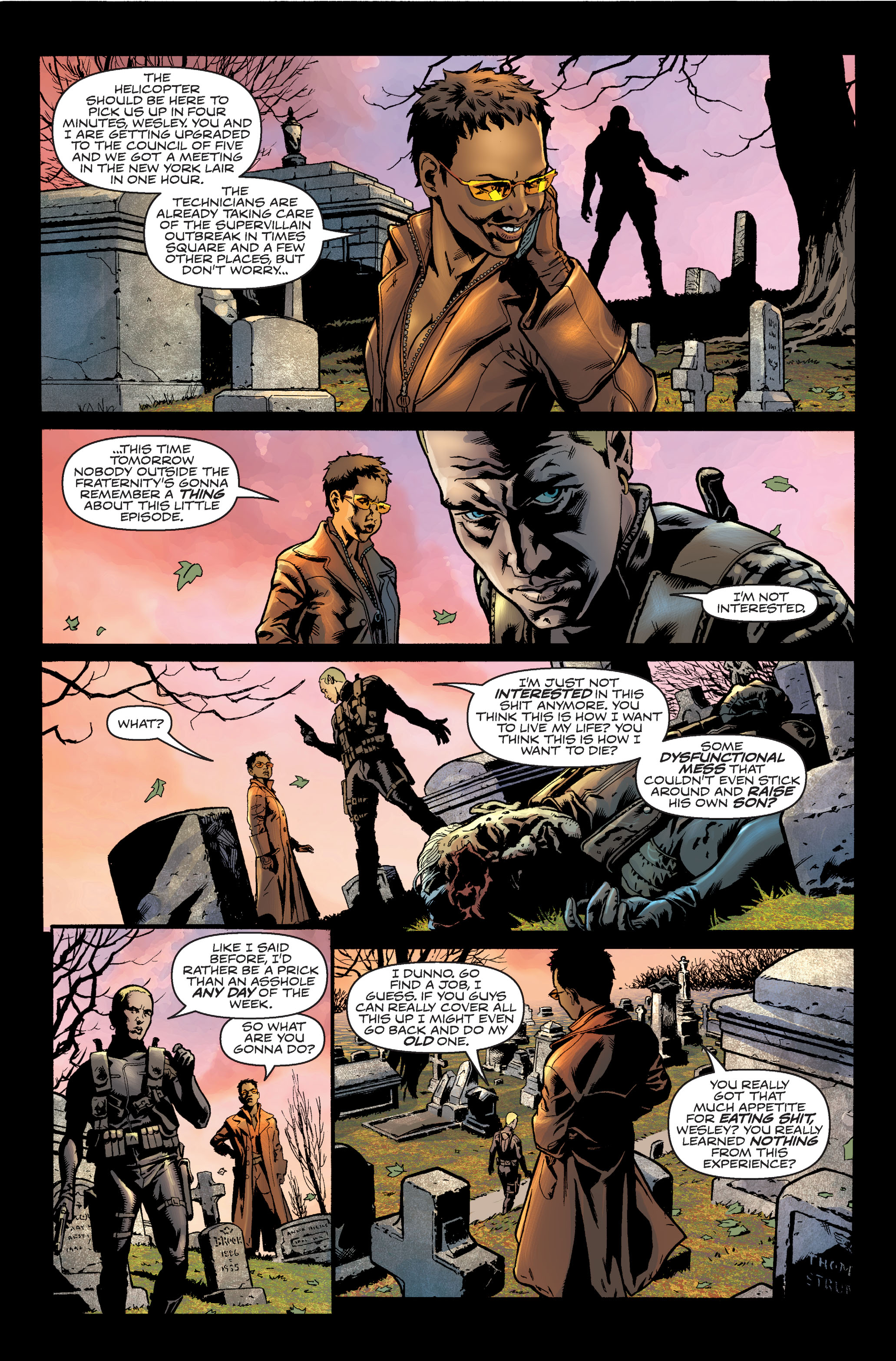 Read online Wanted (2003) comic -  Issue #6 - 19