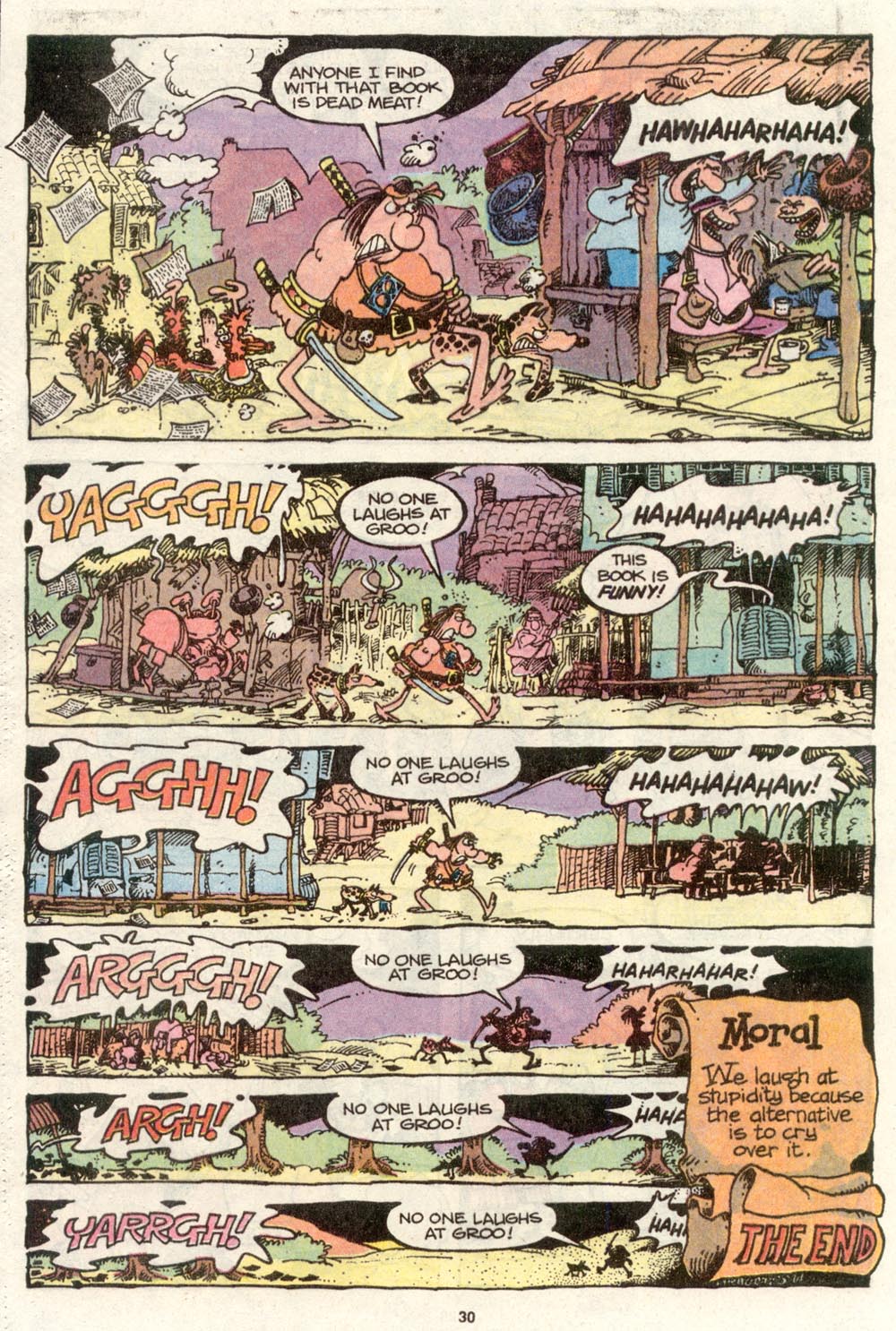 Read online Sergio Aragonés Groo the Wanderer comic -  Issue #71 - 24