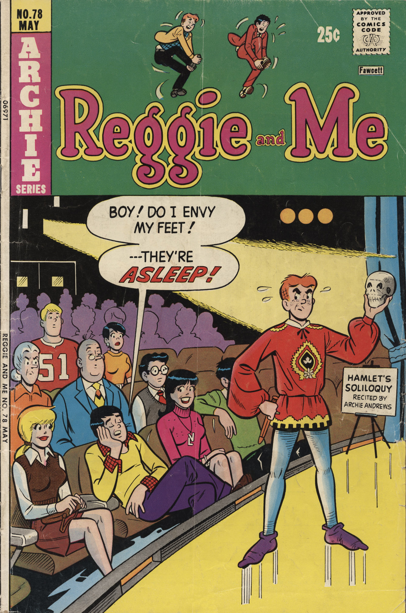 Read online Reggie and Me (1966) comic -  Issue #78 - 1