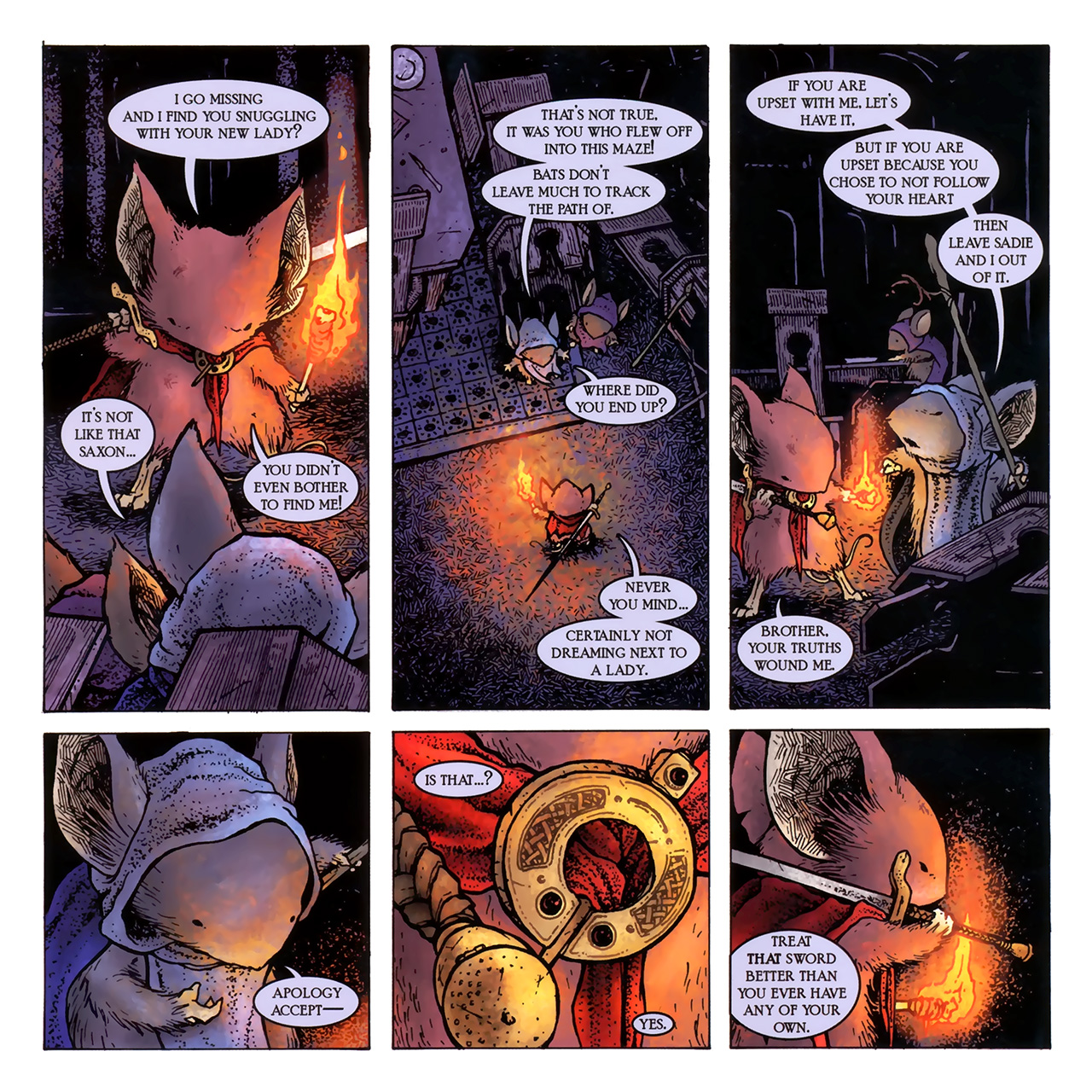 Read online Mouse Guard: Winter 1152 comic -  Issue #5 - 4