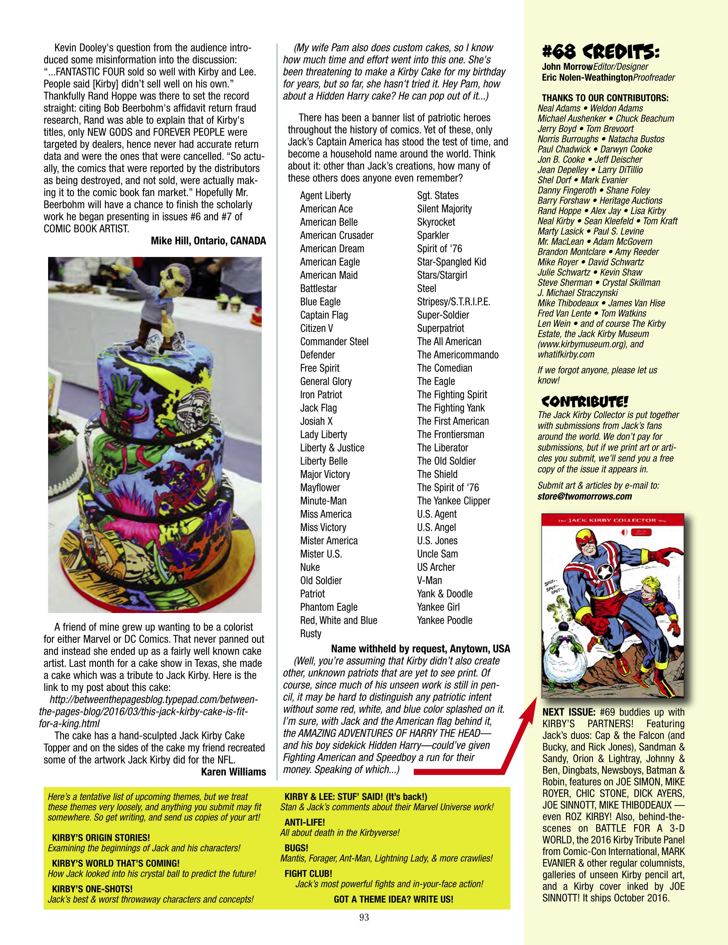 Read online The Jack Kirby Collector comic -  Issue #68 - 95