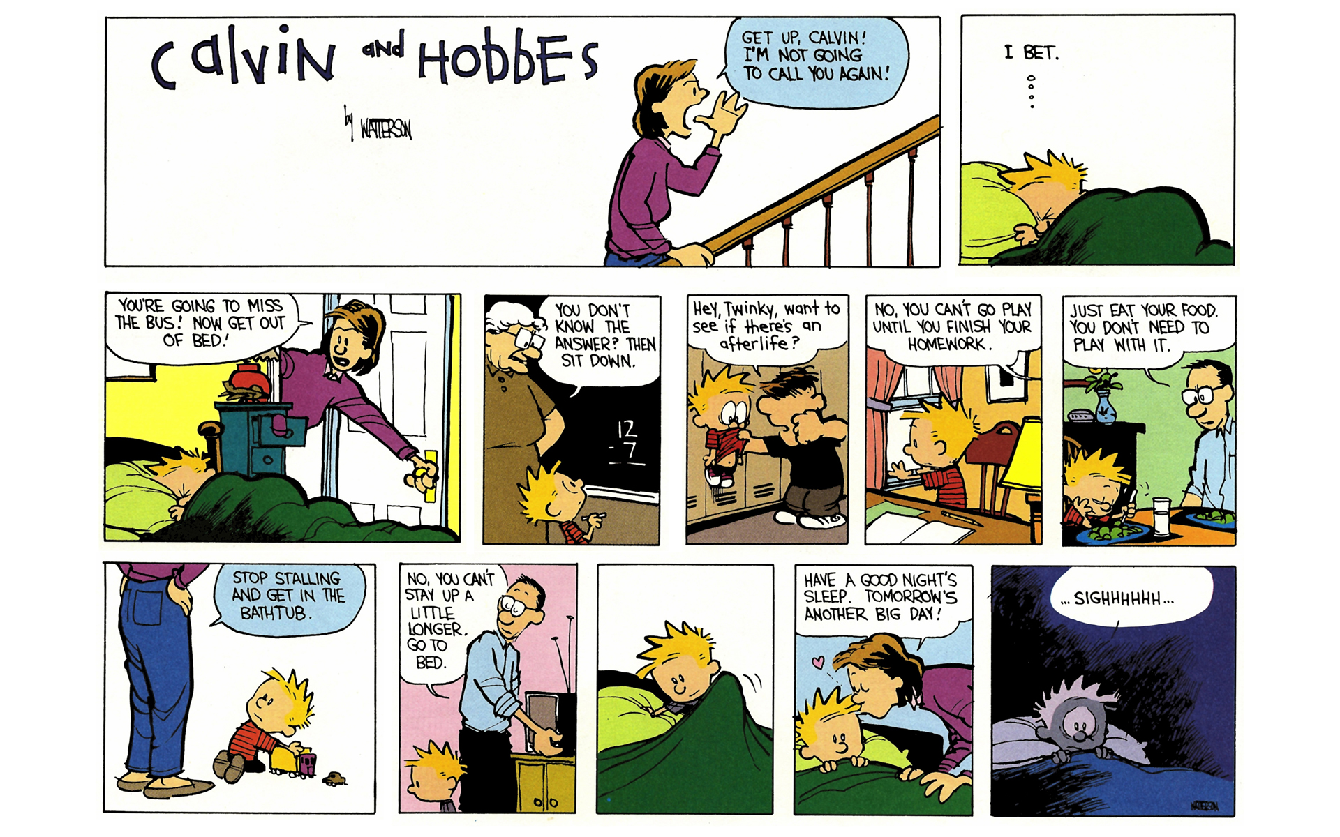 Read online Calvin and Hobbes comic -  Issue #5 - 81