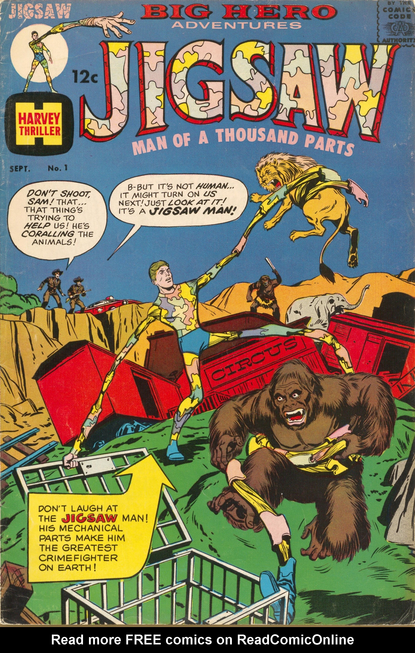 Read online Jigsaw comic -  Issue #1 - 1