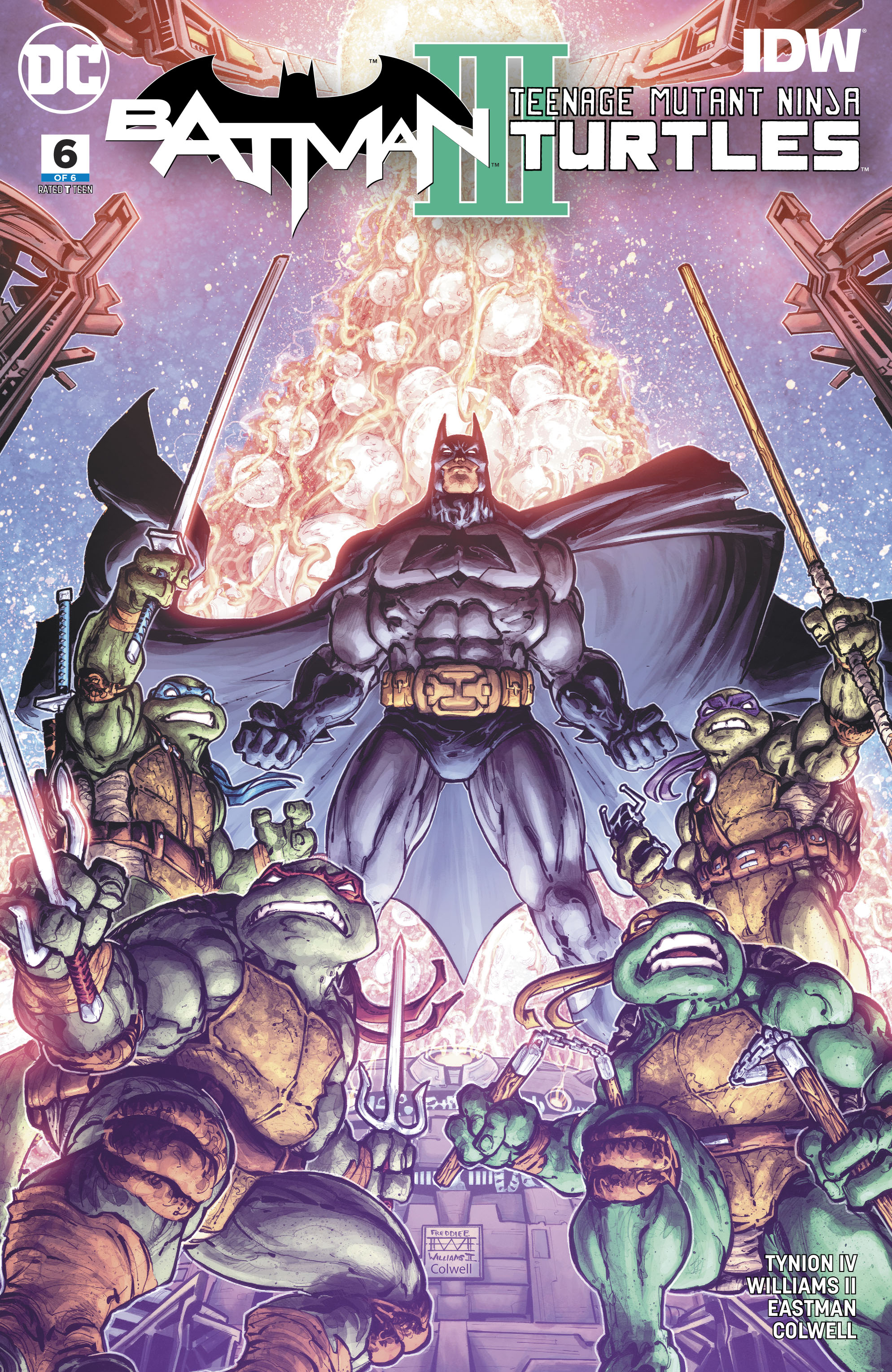 Read online Batman/Teenage Mutant Ninja Turtles III comic -  Issue #6 - 1