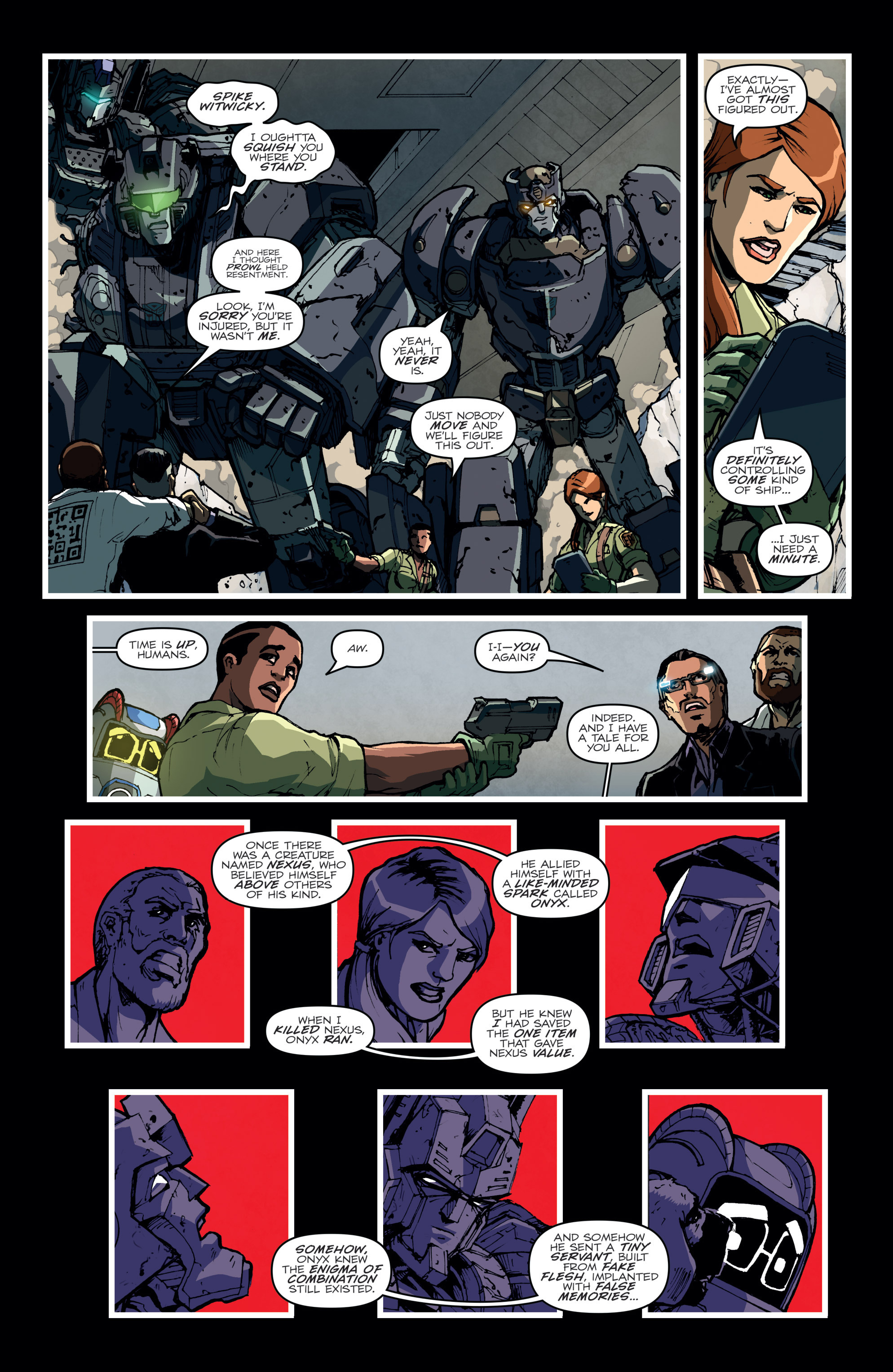 Read online The Transformers (2014) comic -  Issue #48 - 25