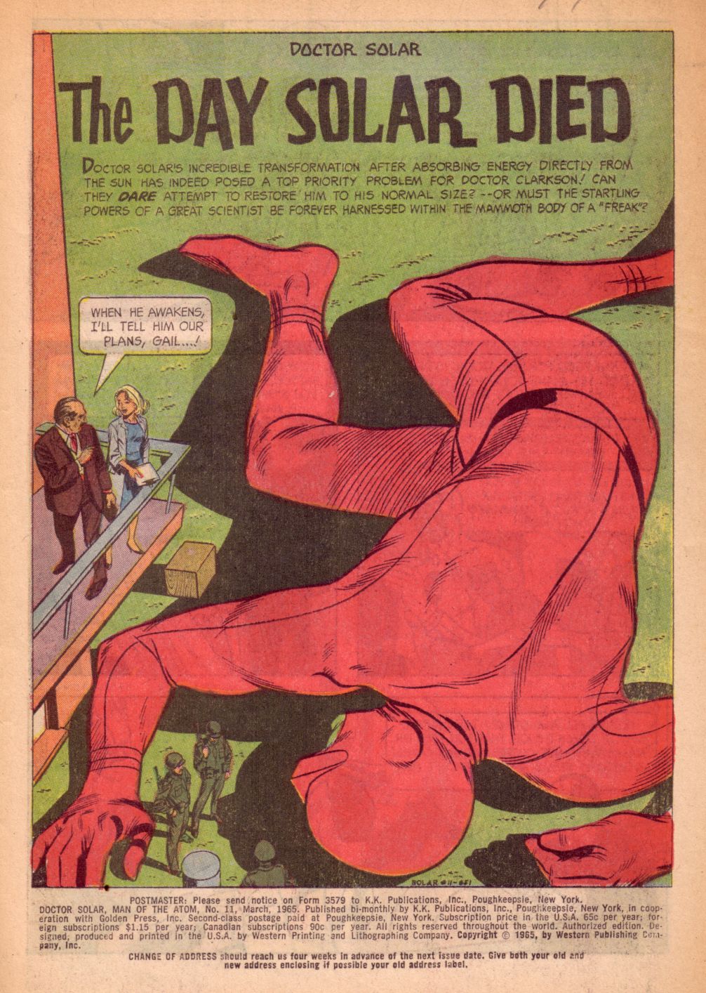 Read online Doctor Solar, Man of the Atom (1962) comic -  Issue #11 - 3