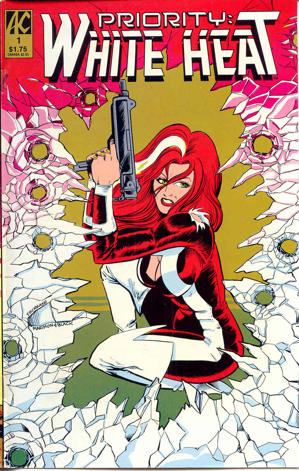 Read online Priority: White Heat comic -  Issue #1 - 1