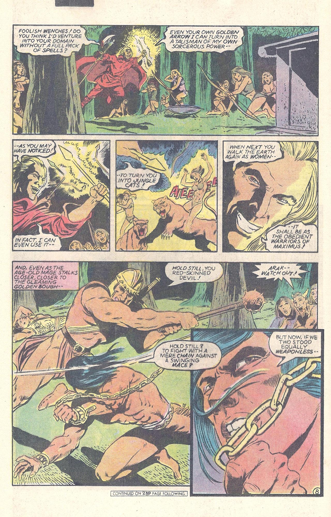Read online Arak Son of Thunder comic -  Issue #30 - 12