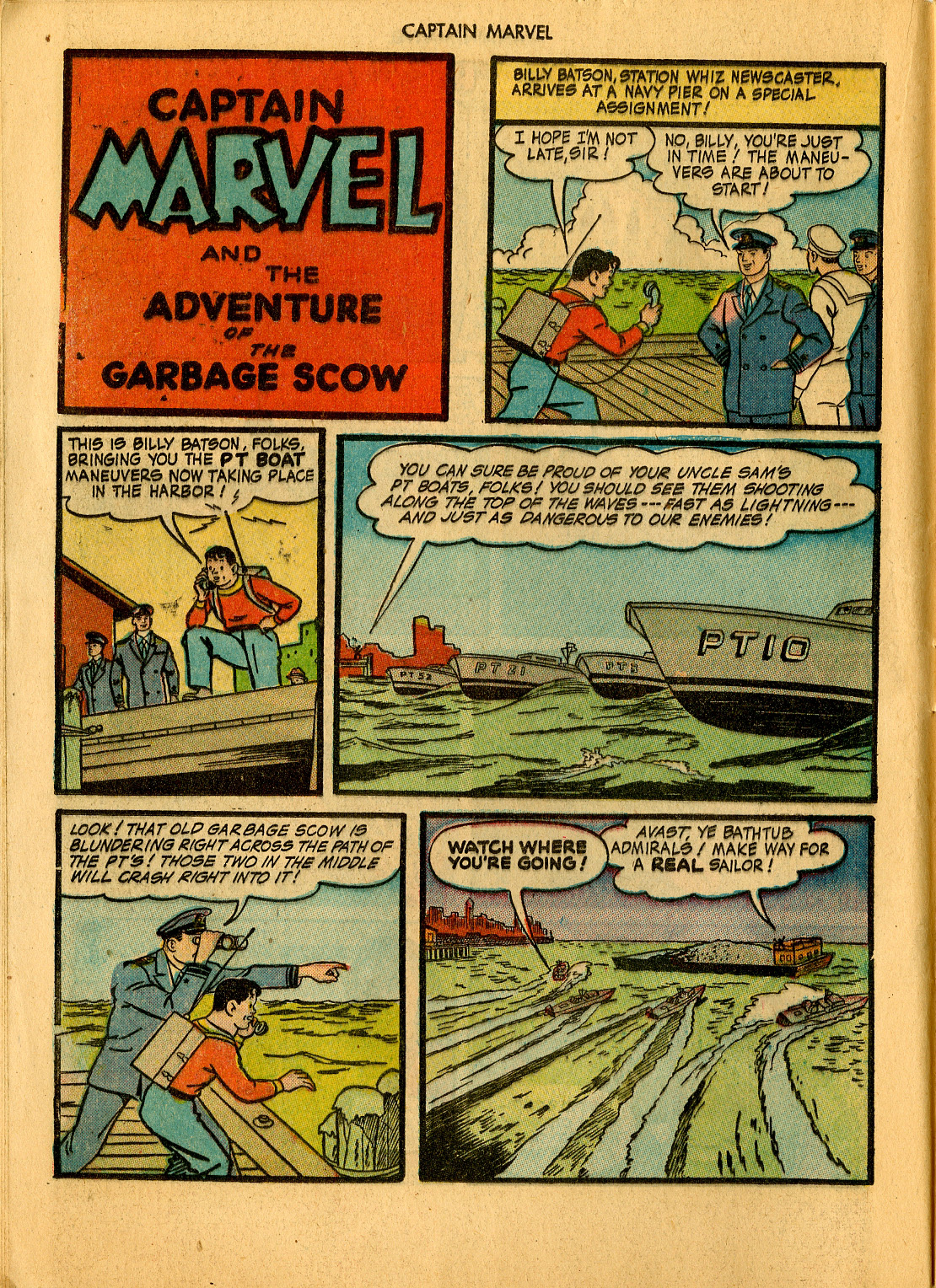 Read online Captain Marvel Adventures comic -  Issue #39 - 16