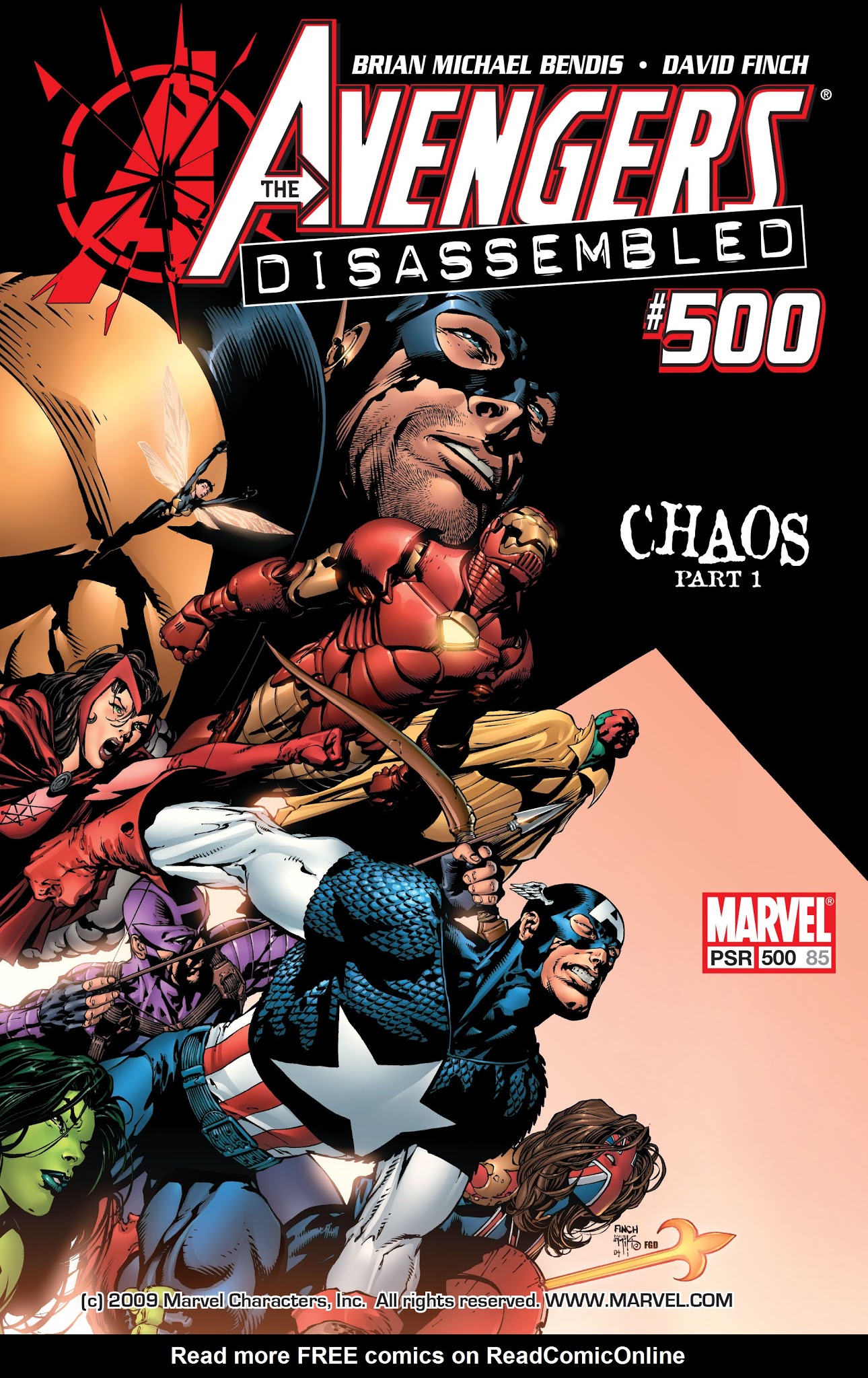 Read online Avengers Disassembled comic -  Issue #1 - 1