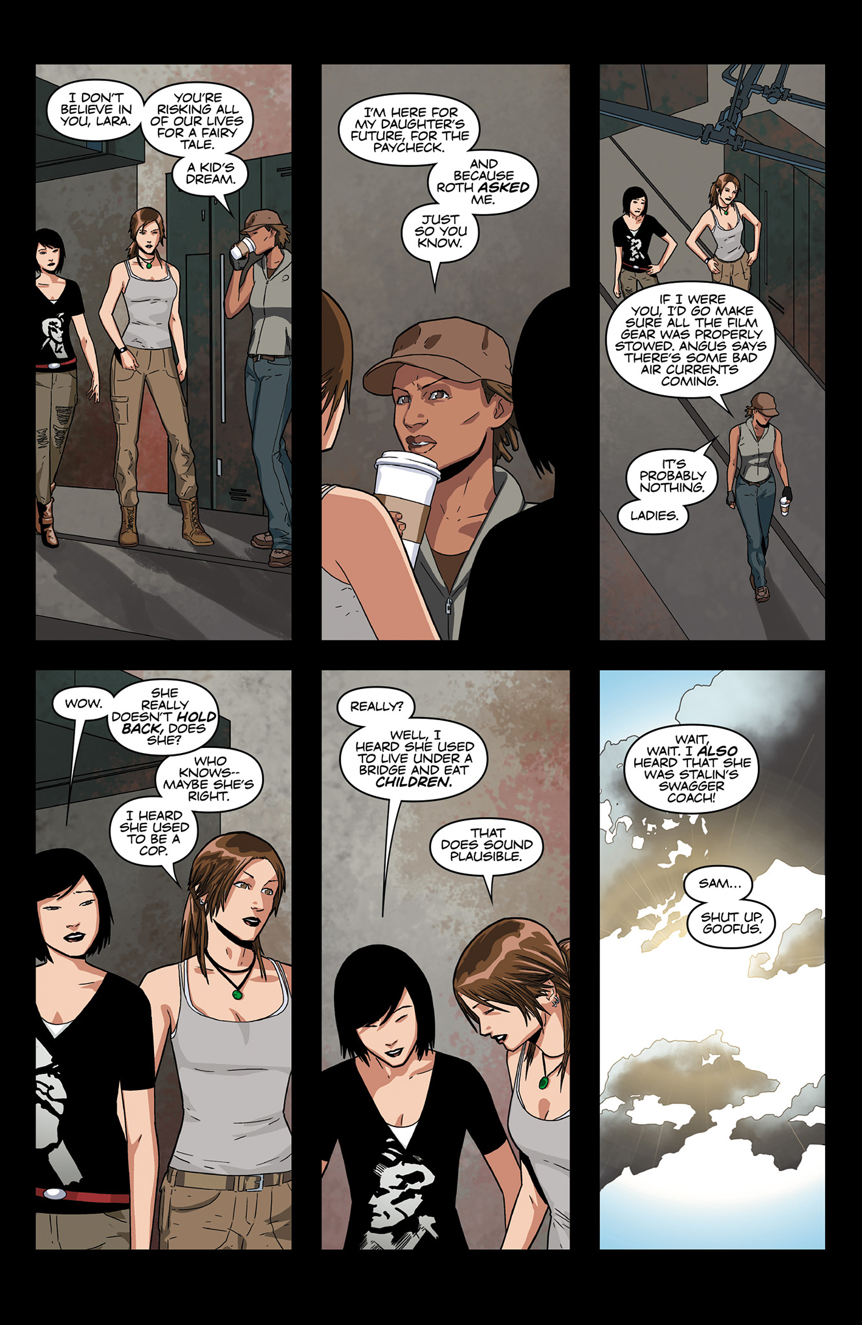 Read online Tomb Raider (2014) comic -  Issue #3 - 11