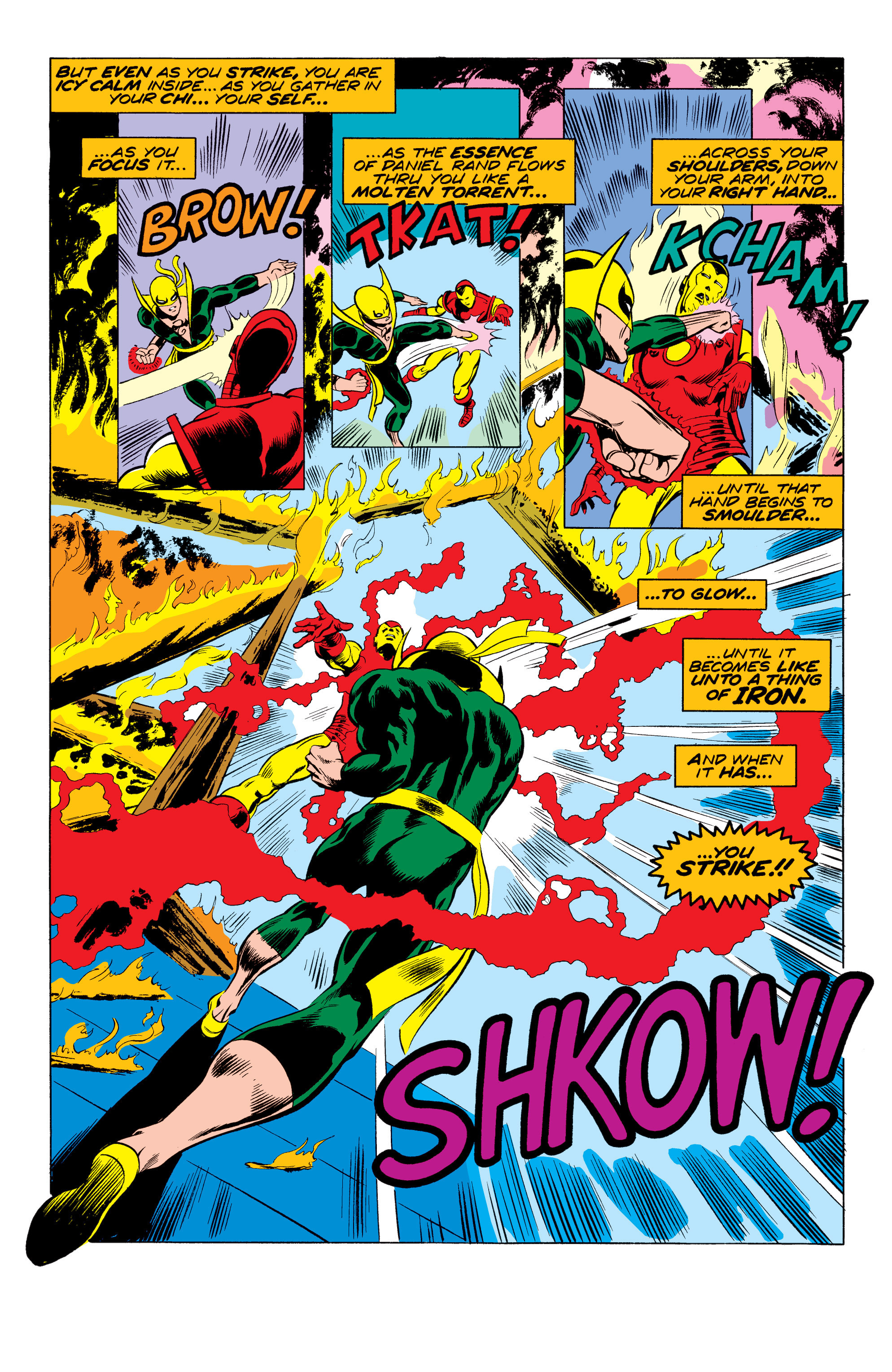 Read online Iron Fist (1975) comic -  Issue #1 - 17