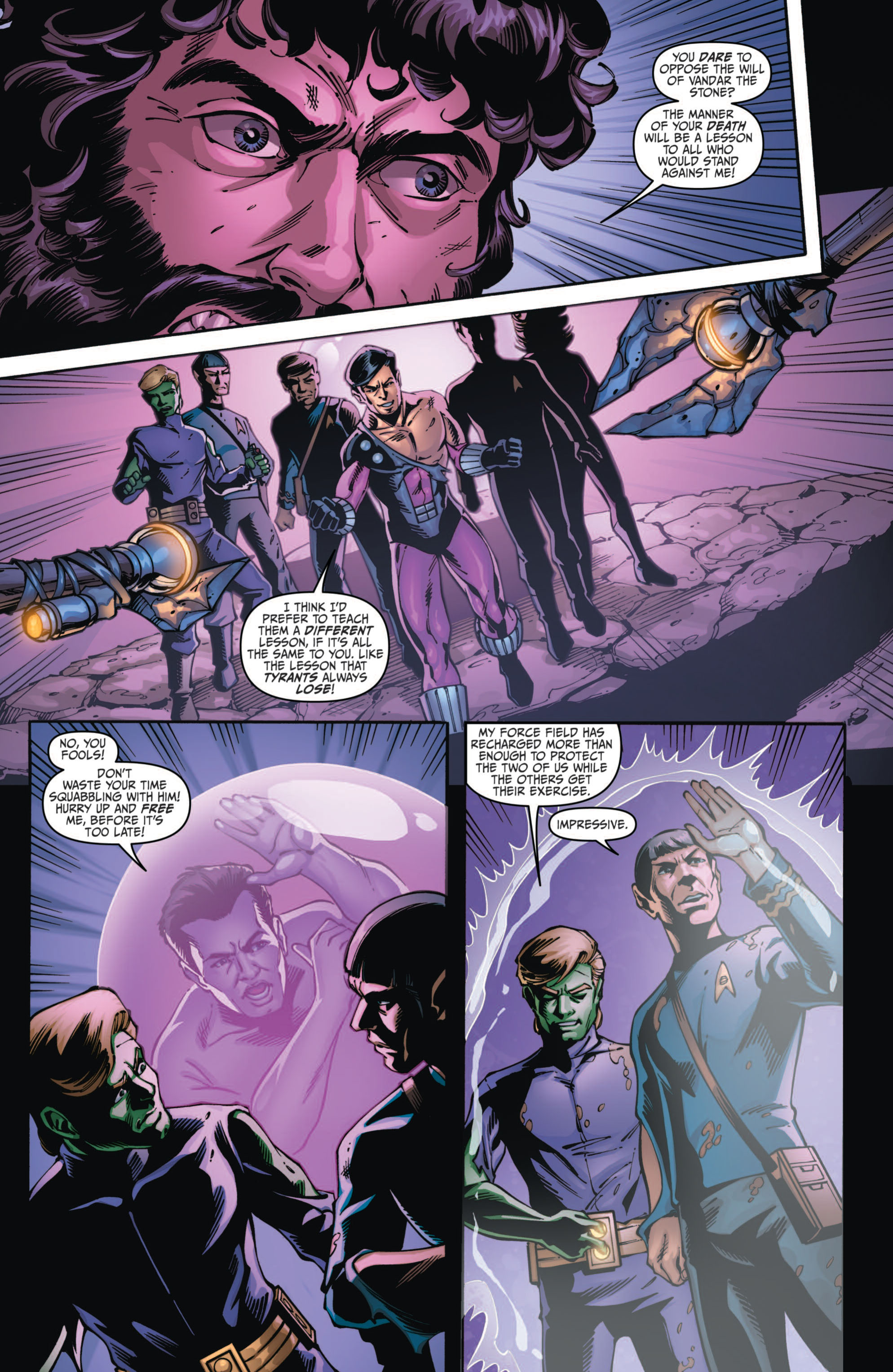 Read online Star Trek/Legion of Super-Heroes comic -  Issue #6 - 14